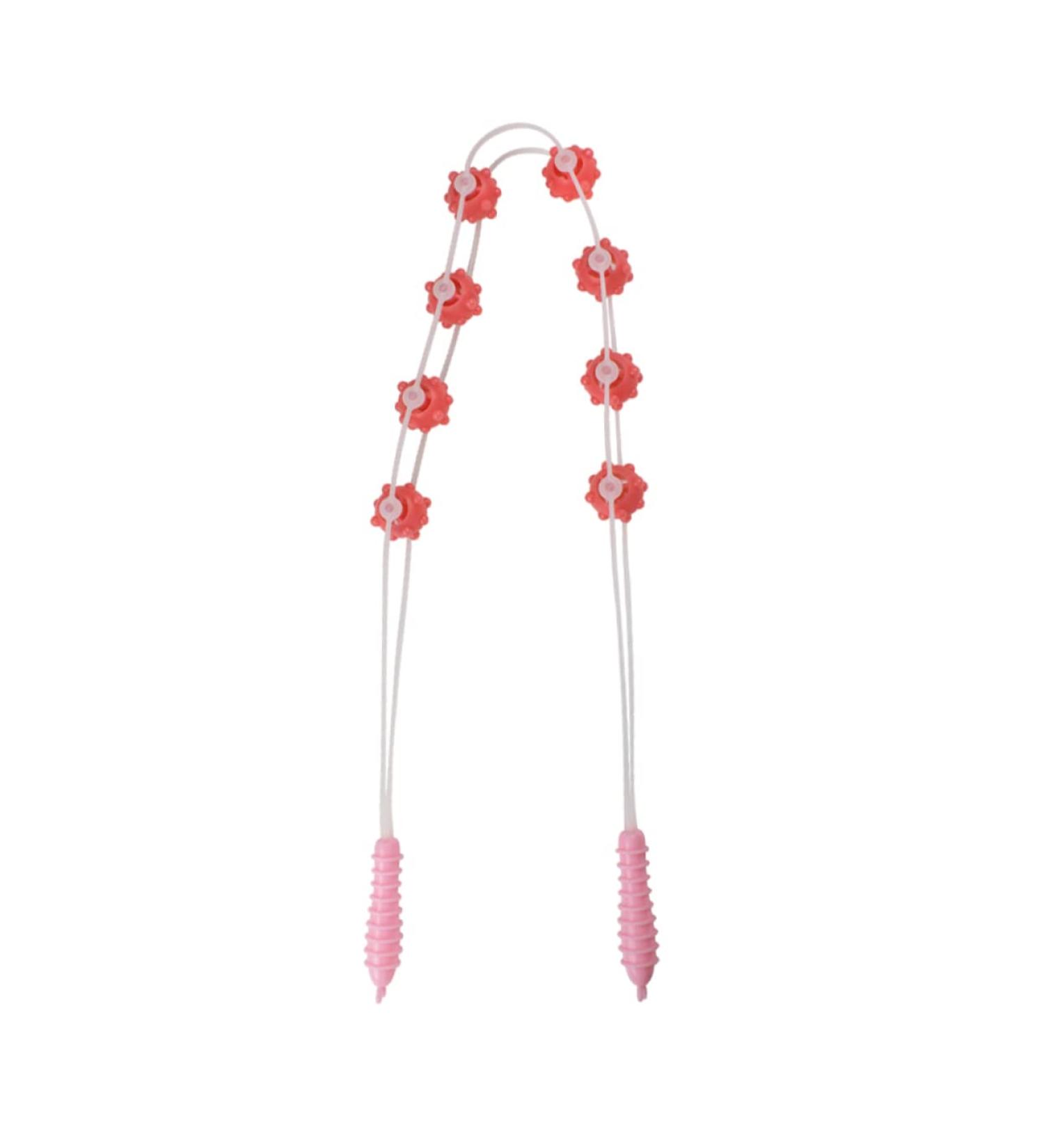Buy HAPIinary Portable Roller Back & Neck Massager - Handheld Muscle Relief Device for Pain & Stress Relief - Buy Online on GoSupps.com
