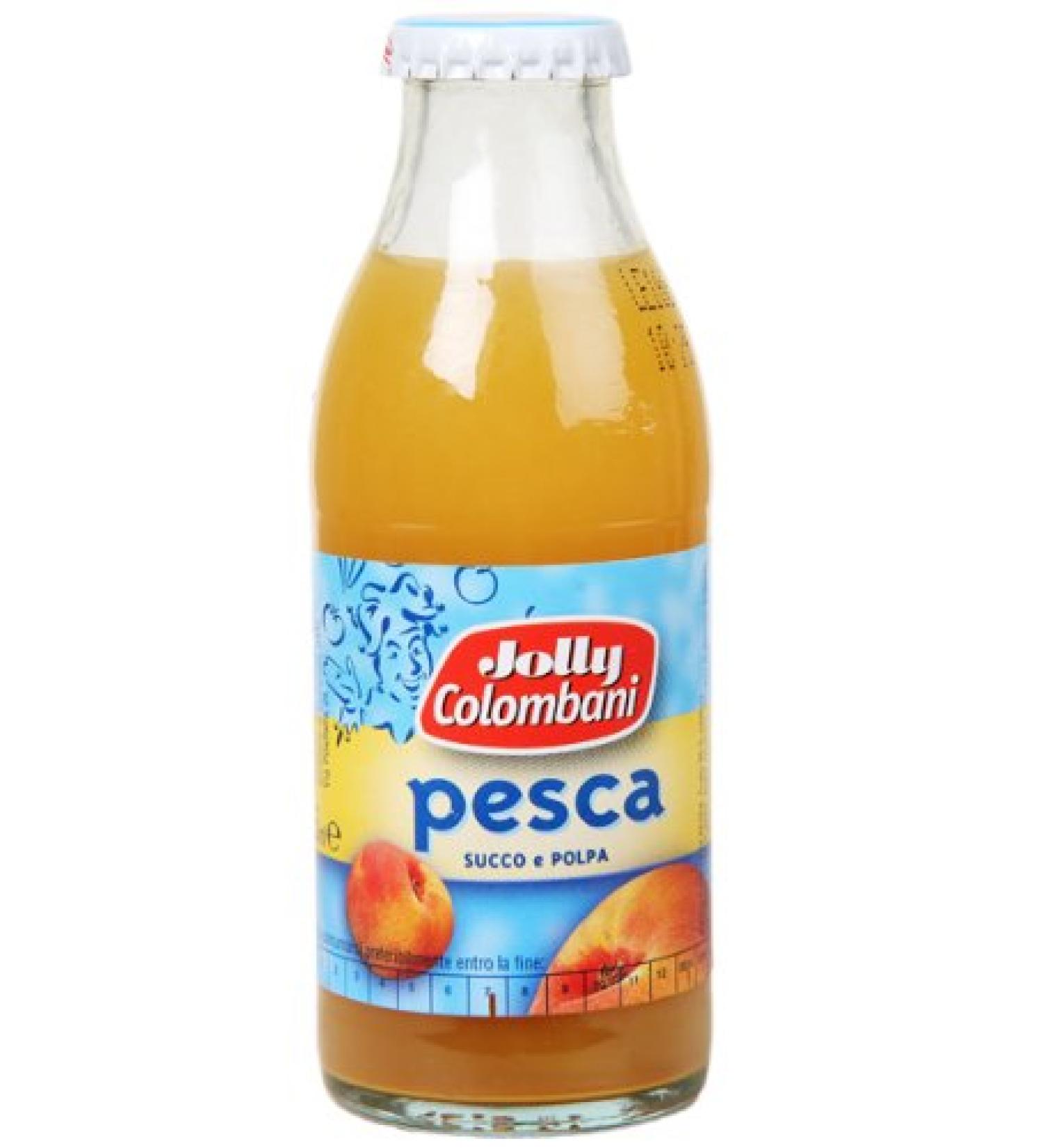 JOLLY Peach Juice from Italy (6 x 0.125 l)
