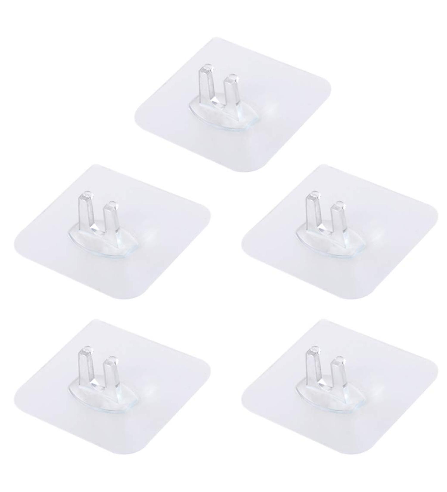 Bayore Transparent Toothbrush Holder - Hygienic Self-Adhesive Stand for Strong Hook Rod Support - Buy Online on GoSupps.com