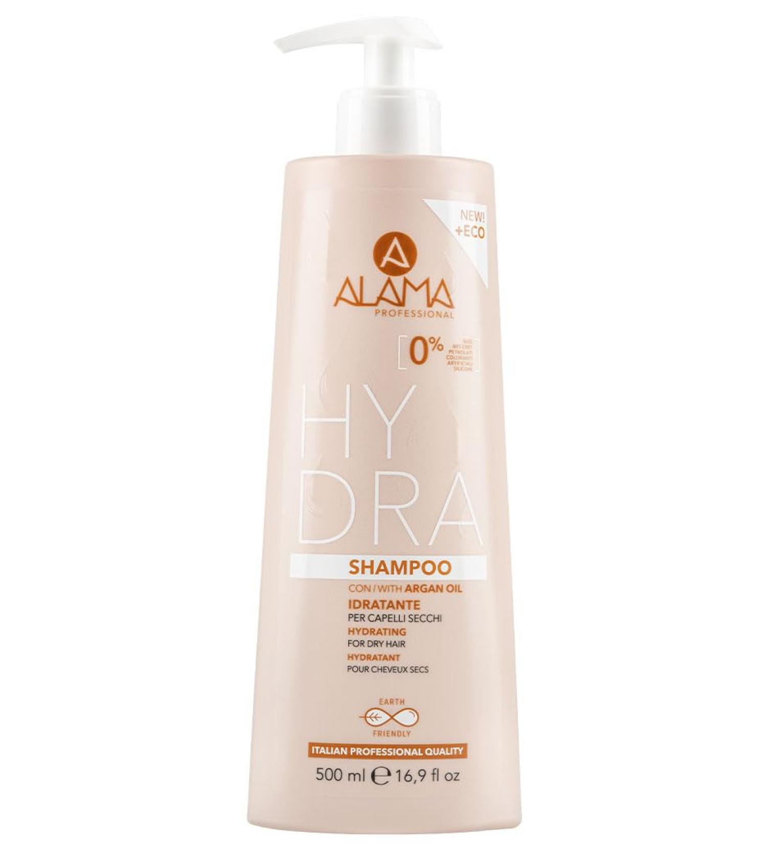 Alama Professional Argan Oil Moisturizing Shampoo 500ml - Buy Online on GoSupps.com