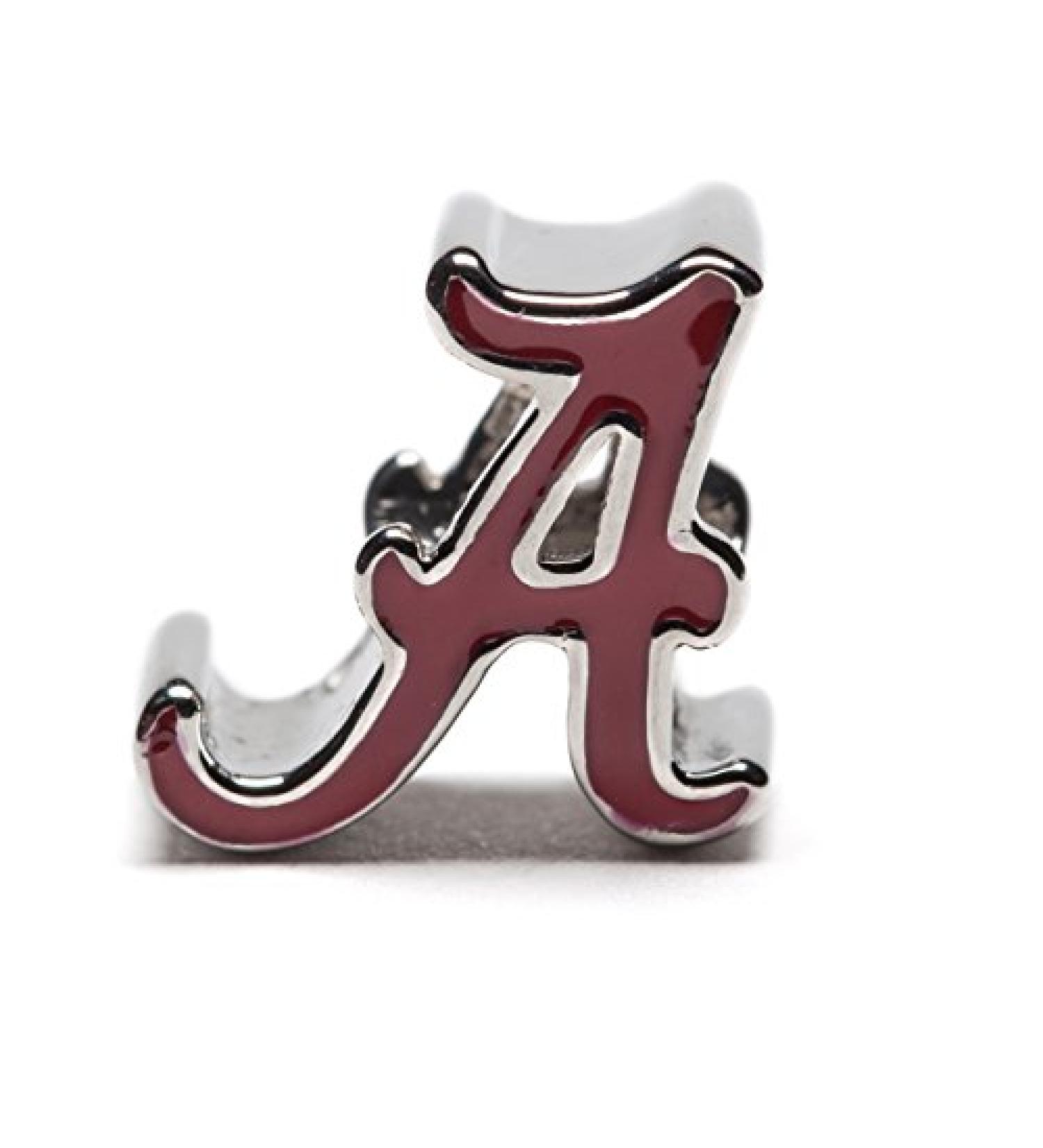 University of Alabama Stainless Steel Bead Charm - Perfect UA Gift for Charm Bracelets - Buy Online on GoSupps.com