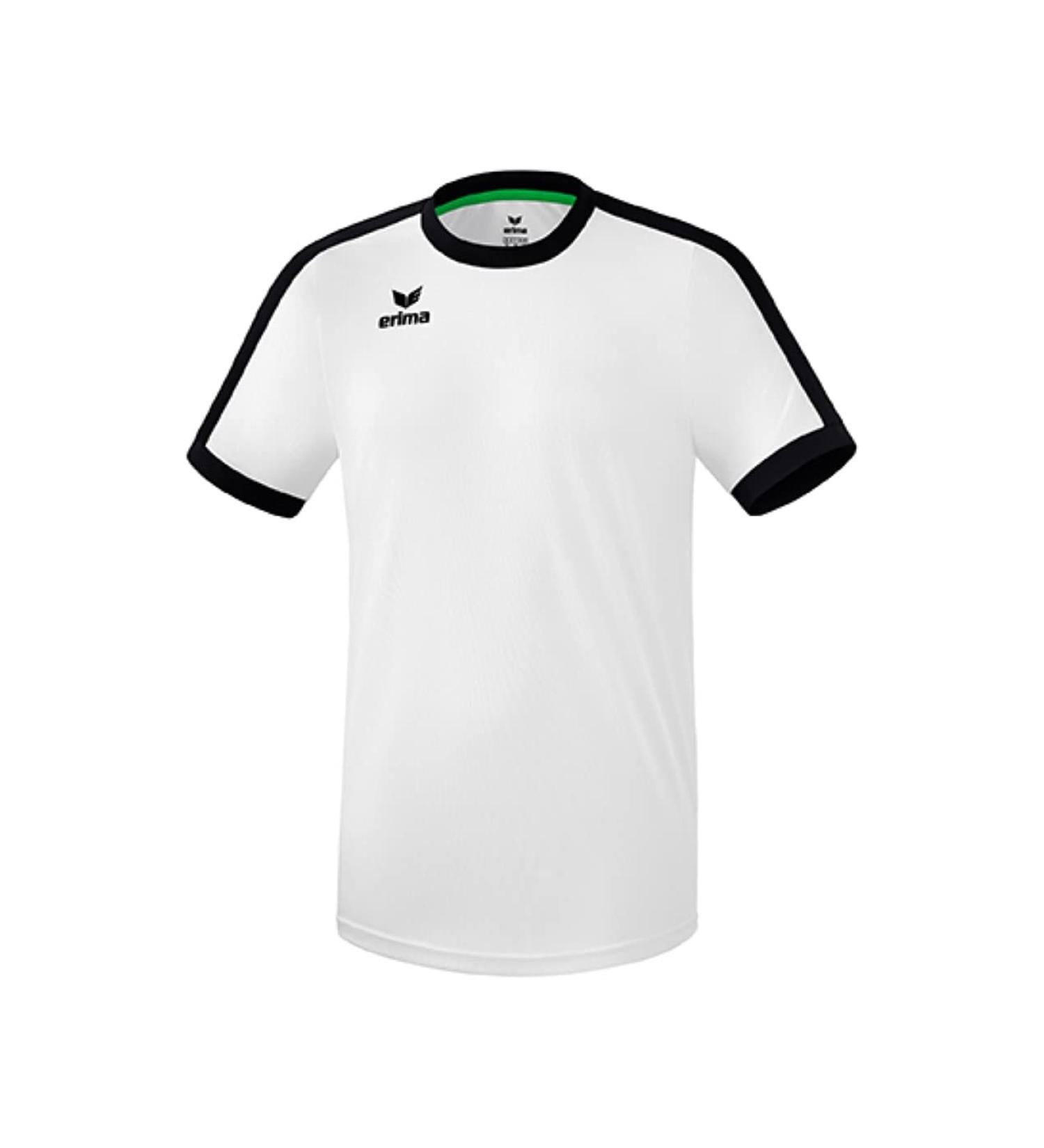 Erima Unisex Retro Star Jersey 164 - Stylish White/Black Sports Apparel for All Cultures | International Shipping Available - Buy Online on GoSupps.com