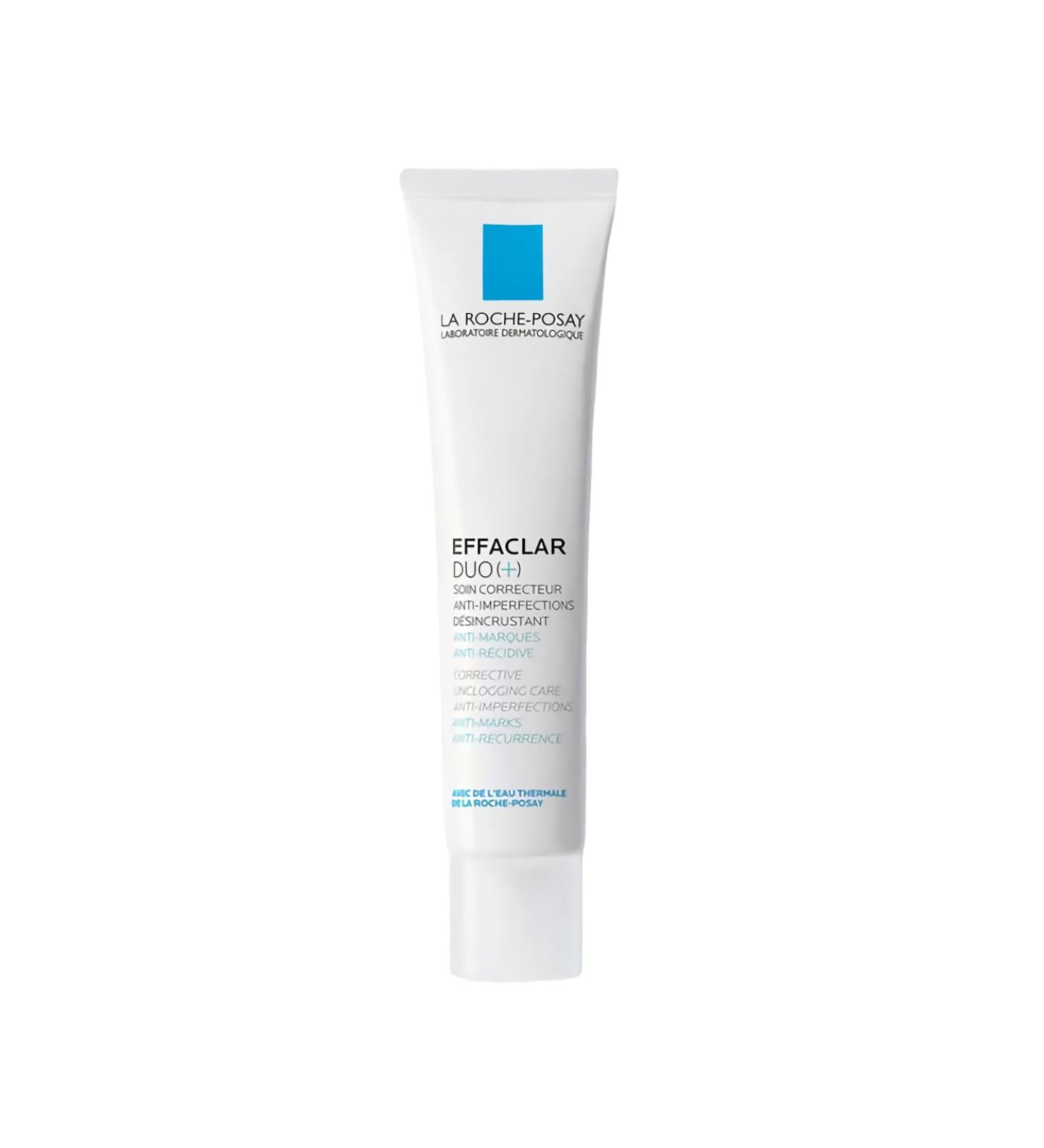 Effaclar Duo Acne Spot Treatment Cream 40ml - Gentle and Non-Drying Formula for Pimples and Blemishes - Buy Online on GoSupps.com