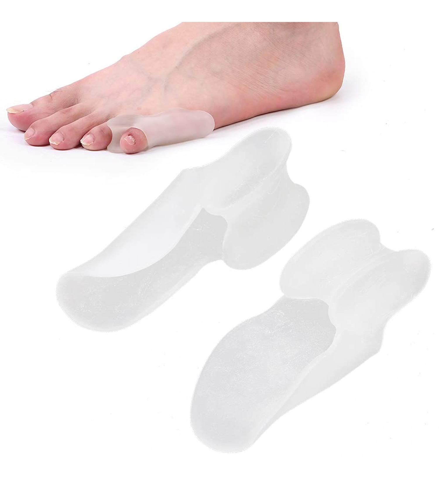 Silicone Bunion Corrector & Toe Spreader - Comfort & Pain Relief for Overlapping Toes | High Elasticity Small Toe Pillow - Buy Online on GoSupps.com