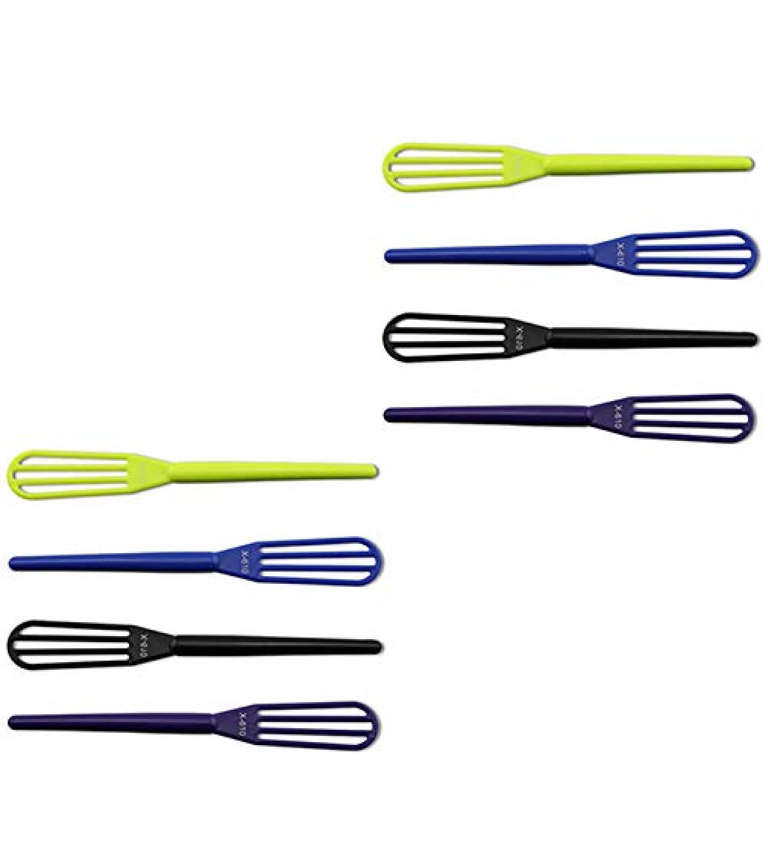 Jkowueom 10Pcs/Pack Pro Hairdressing Cream Whisk Plastic Hair Mixer Barber Stirrer Hair Care Styling - Buy Online on GoSupps.com