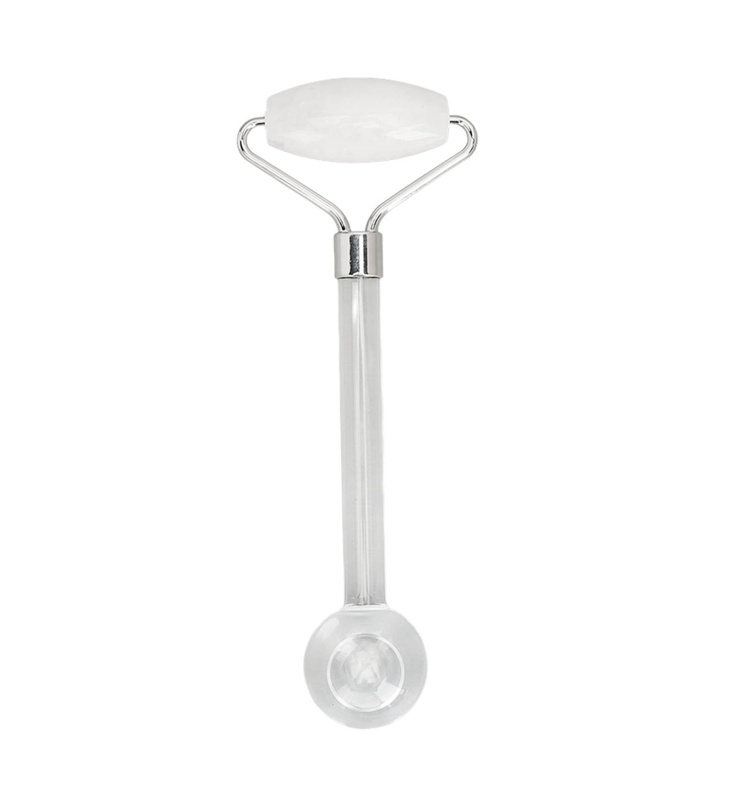 2-in-1 Jade Scooter for Face | Double-Head Facial Massager & Eye Roller for Swelling & Dark Circles | Best Skin Care Tool - Buy Online on GoSupps.com