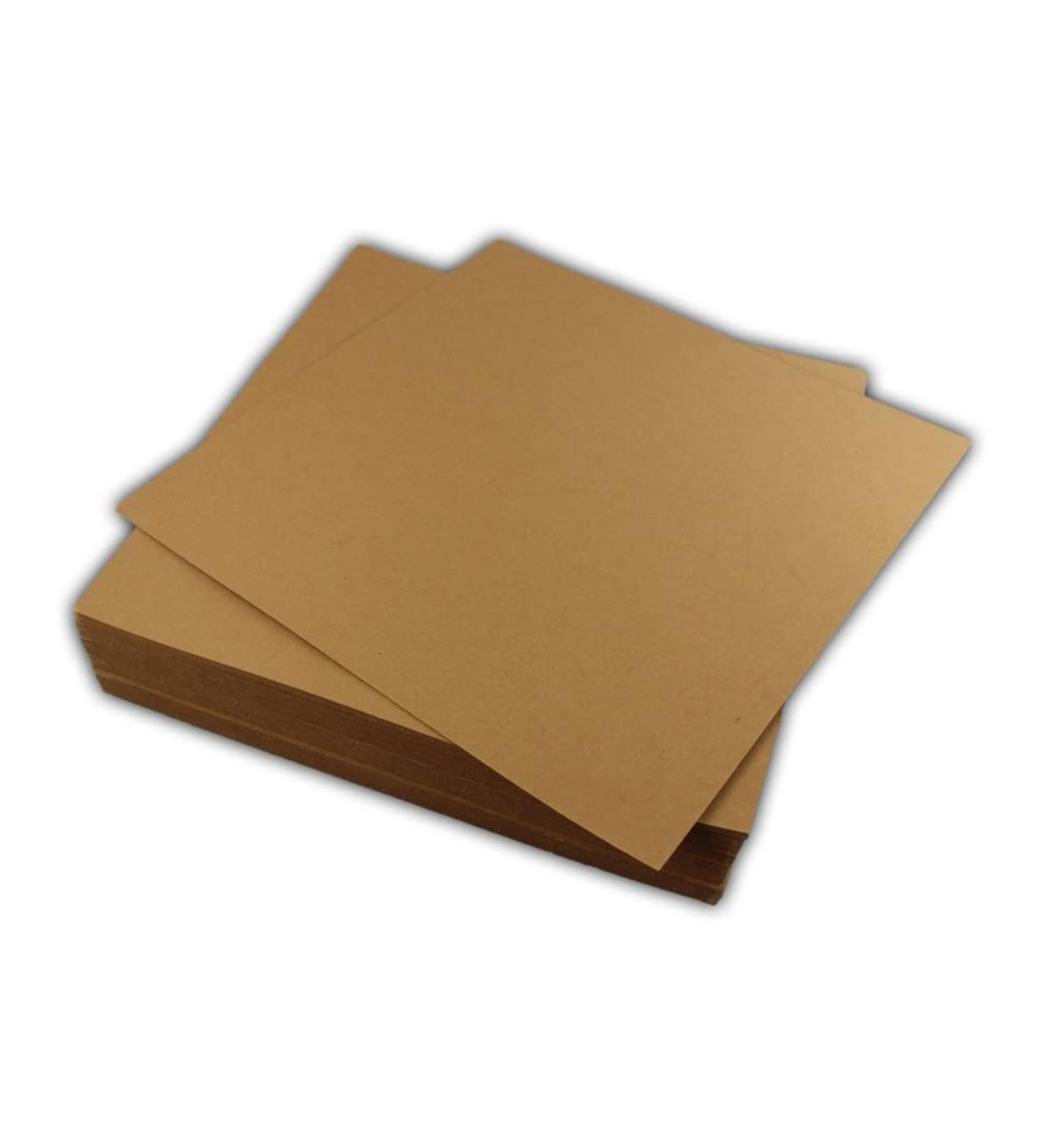 EcoSwift 12x12 Chipboard Sheets - Craft Scrapbook Material for Packaging & Scrapbooking - Buy Online on GoSupps.com