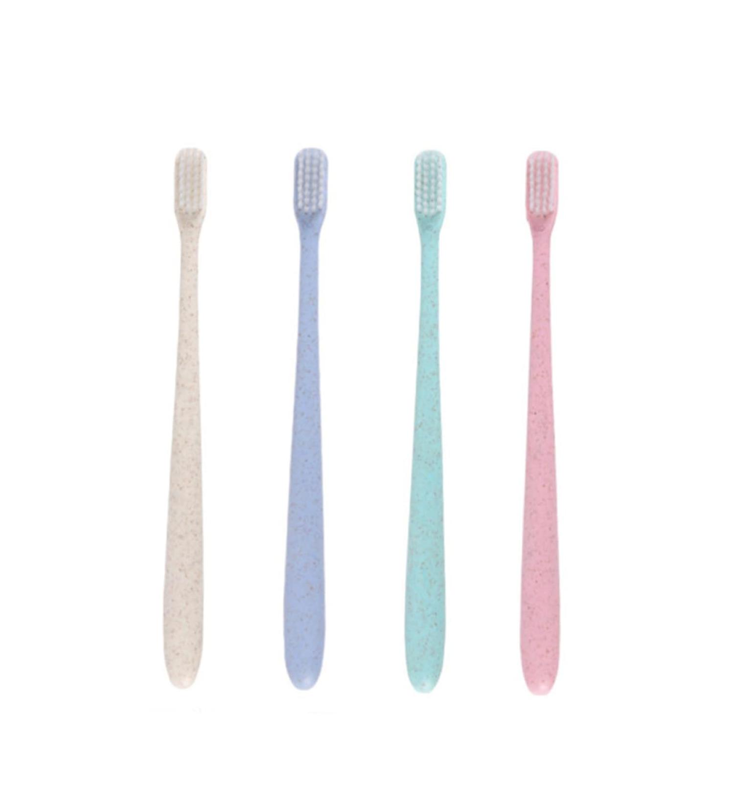 Minkissy Travel Toothbrush Set - 2 Boxes of 8 Family Toothbrushes with Soft Fur Travel Cases & Caps - Perfect for International Shipping - Buy Online on GoSupps.com