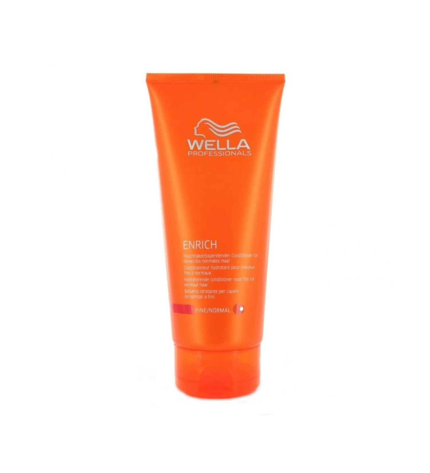 Wella Enrich Conditioner for Normal Hair 200ml - Hydrating & Nourishing | International Shipping - Buy Online on GoSupps.com