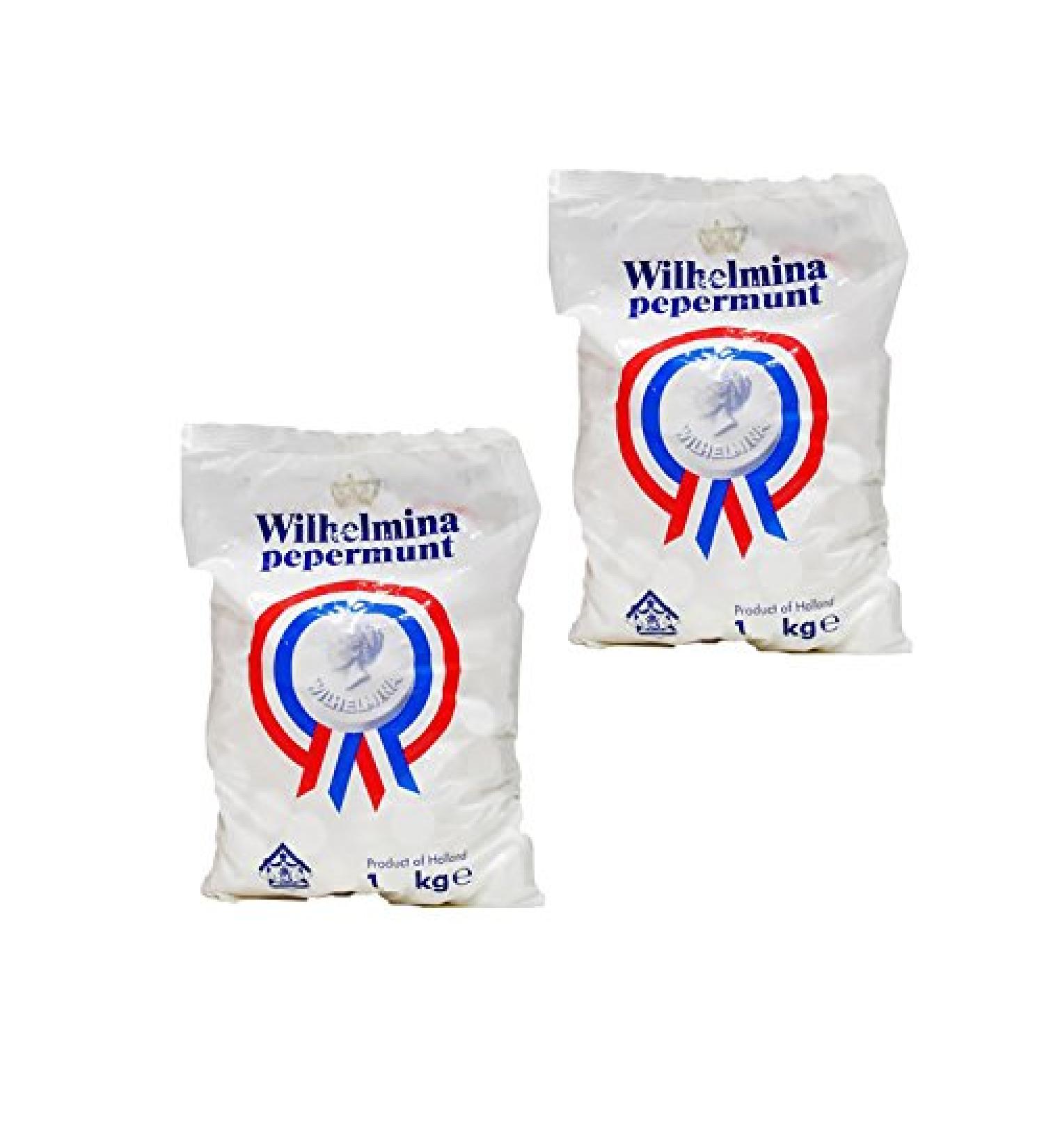 2 x 1 kg Fortuin Wilhelmina Peppermint Peppermint 1 kg (pack of 2)