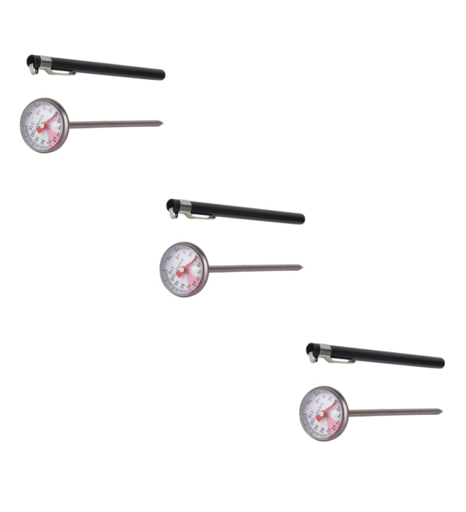 TOYANDONA 3pcs Kitchen Thermometer Set - Cooking Meat Water Candy & Grill Thermometers - Accurate BBQ & Baking Temperature Gauge - Buy Online on GoSupps.com