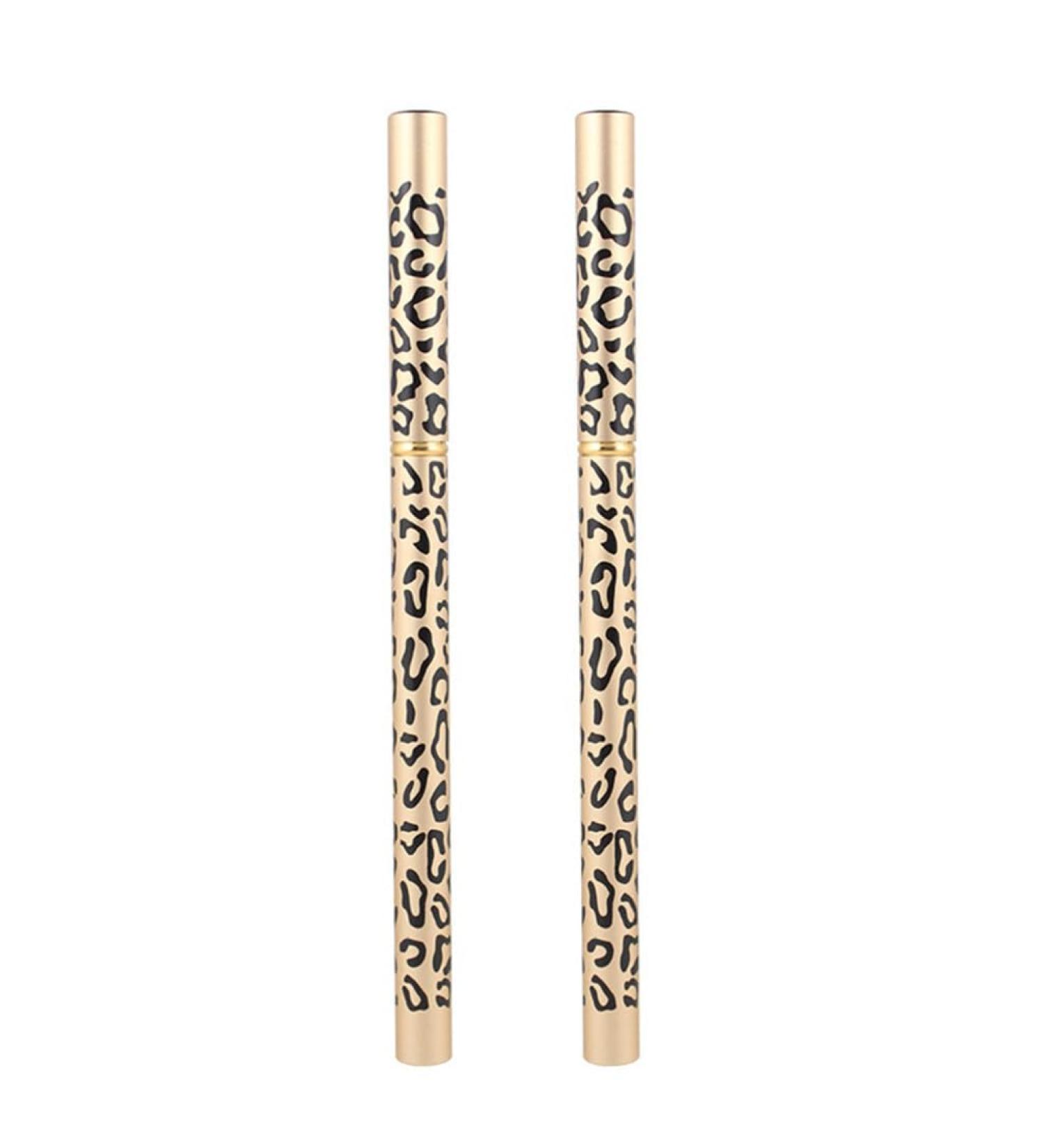 Healeved 2pcs Leopard Cover Eyebrow Pencil Longlasting Professional Eyebrow Makeup Pencil and Brush 1 count (Pack of 1) Brown - Buy Online on GoSupps.com