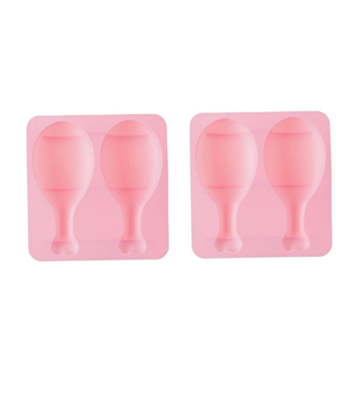 MAGICLULU 2pcs Non Stick Nonstick Cajas para Con Chocolate Cake Decorating Homemade Chocolate Cake Decapping Die Cake Decorations Baking Tool Creative Mold Fudge Cake Mold Drumstick 15.8*14.9 CM - Buy Online on GoSupps.com