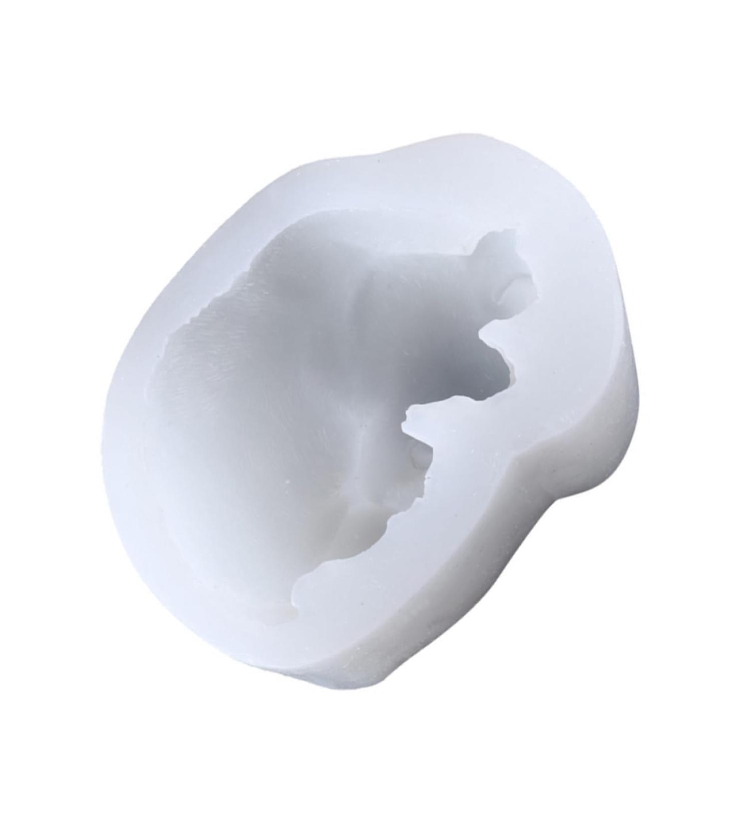 MAGICLULU Silicone Cake Molds Mold 3D Pastry Silica Gel White Candle Silicone Molds 10.8X8.5X5CM - Buy Online on GoSupps.com