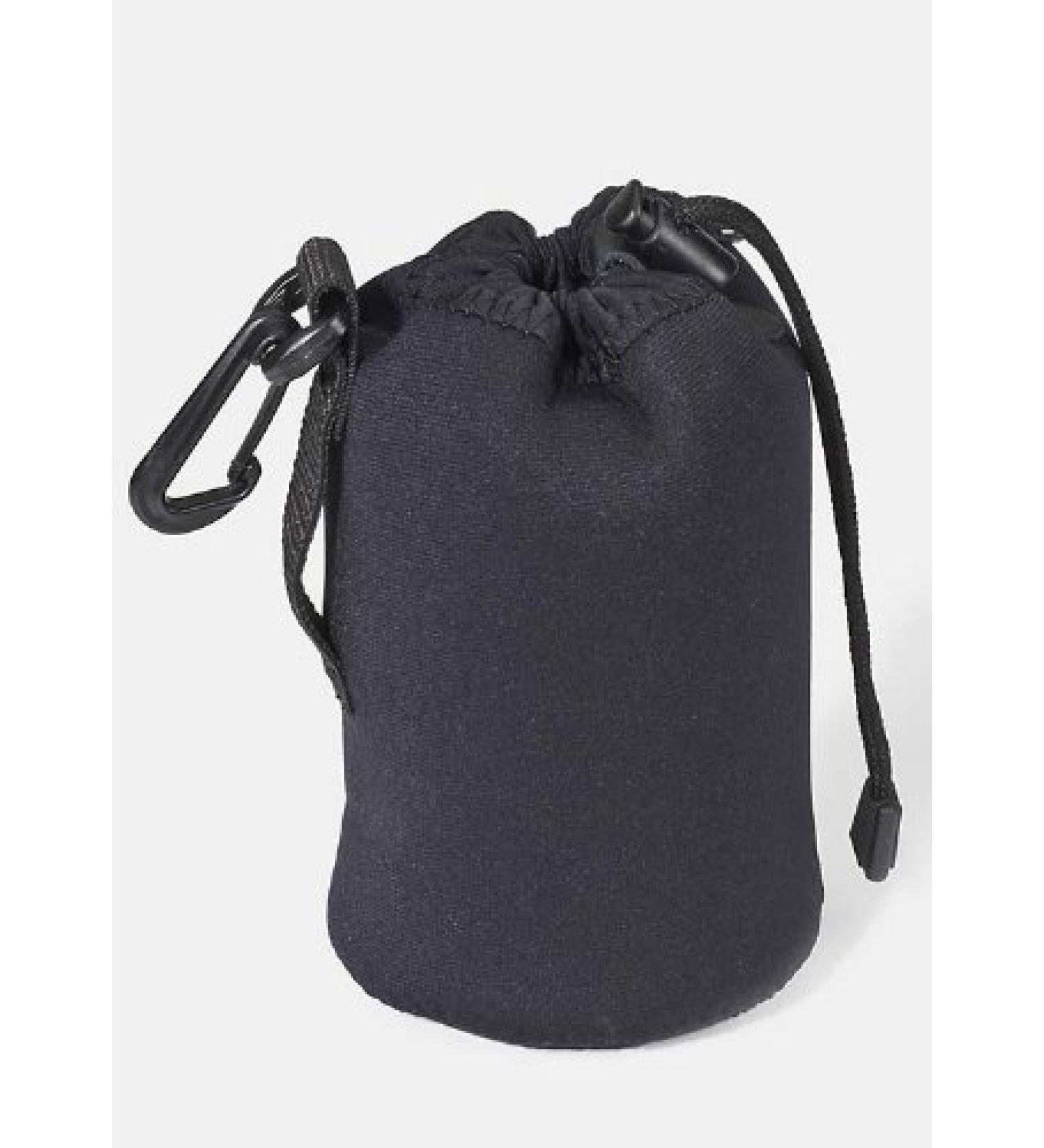 LensCoat LCLPMWBK LensPouch Medium Wide (Black) Black Lenspouch