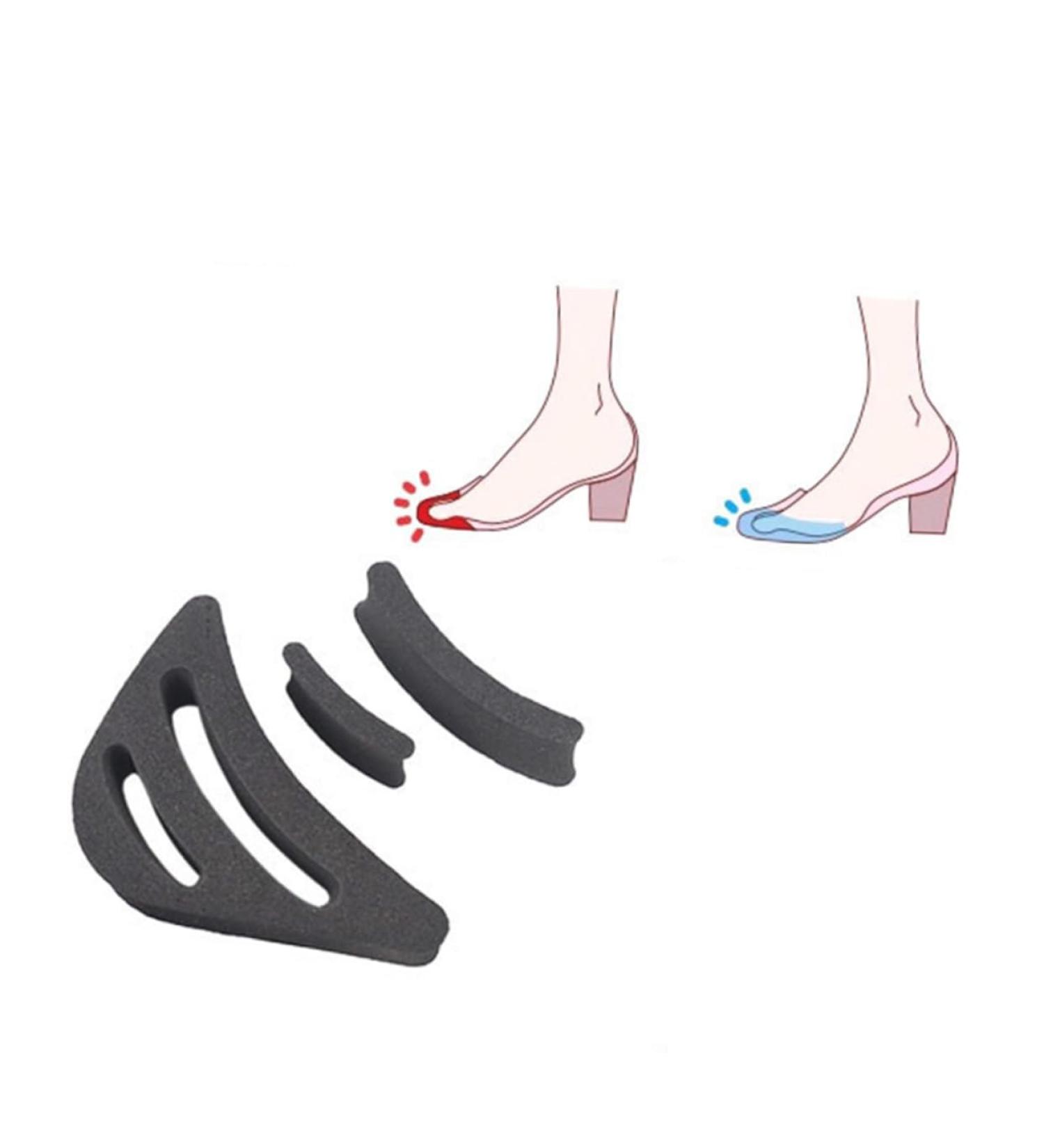 FOMIYES Big Shoe Filler Inserts - Sponge Shoe Plug for Comfortable Fit - Size 1 Black - International Shipping Available - Buy Online on GoSupps.com