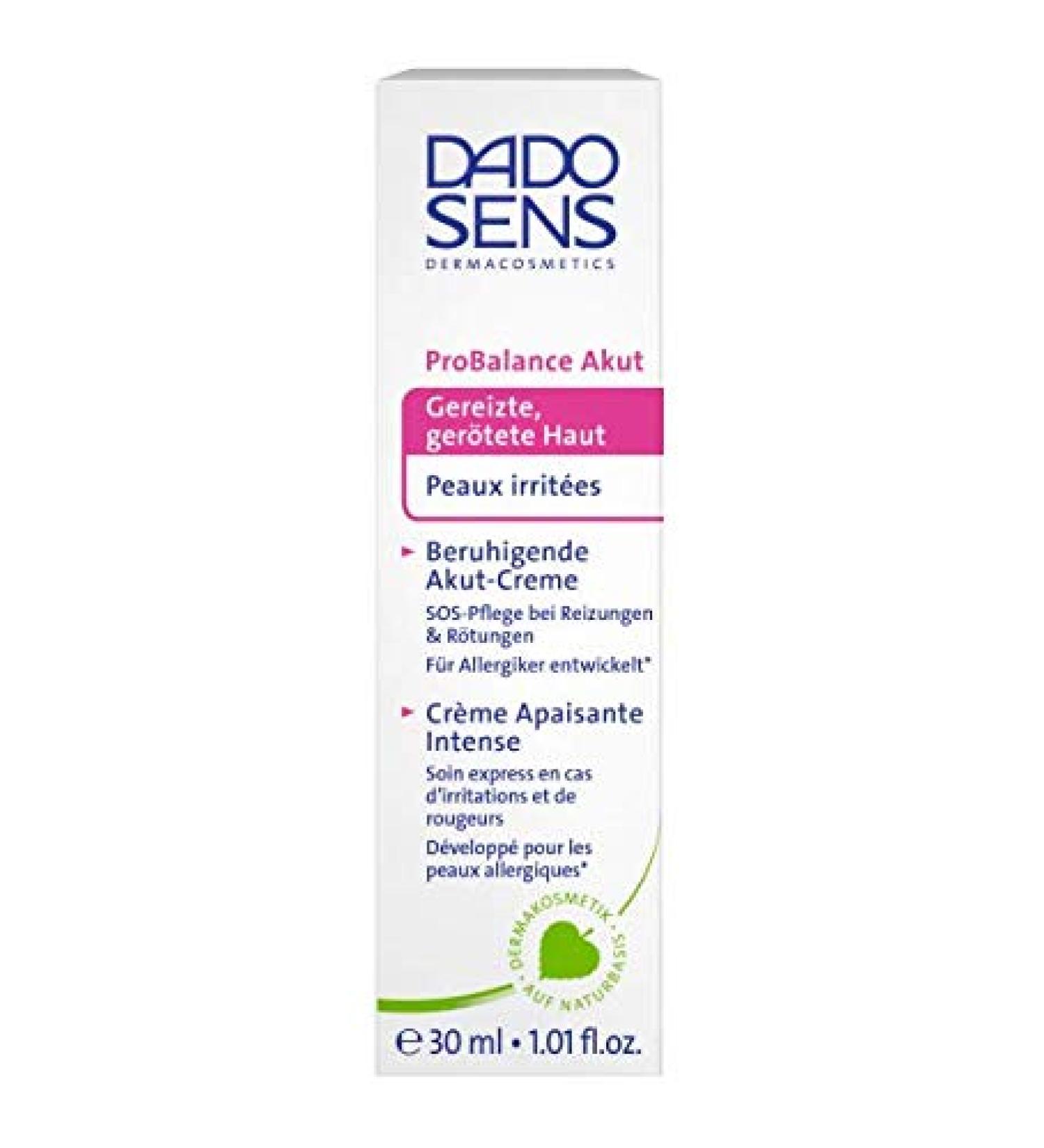 Dado Sens Probalance Intensivo Crema Lenitiva Acuta - 30 ml - Buy Online on GoSupps.com