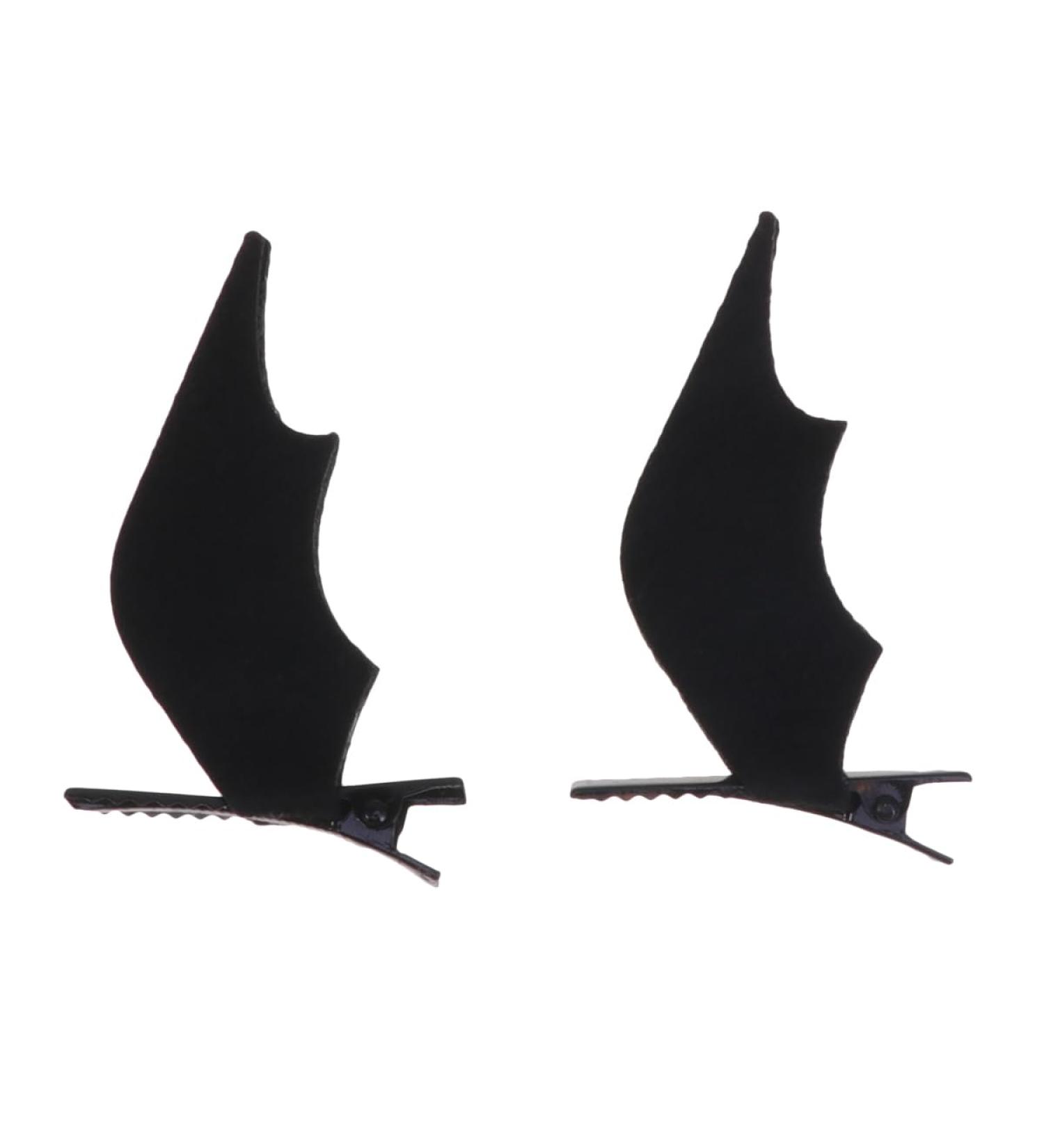 Amosfun Halloween Bat Wings Hair Clips Bat Hair Clampa Creepy Bat Hairpin Halloween Costume Accessories for Women Girls - Buy Online on GoSupps.com