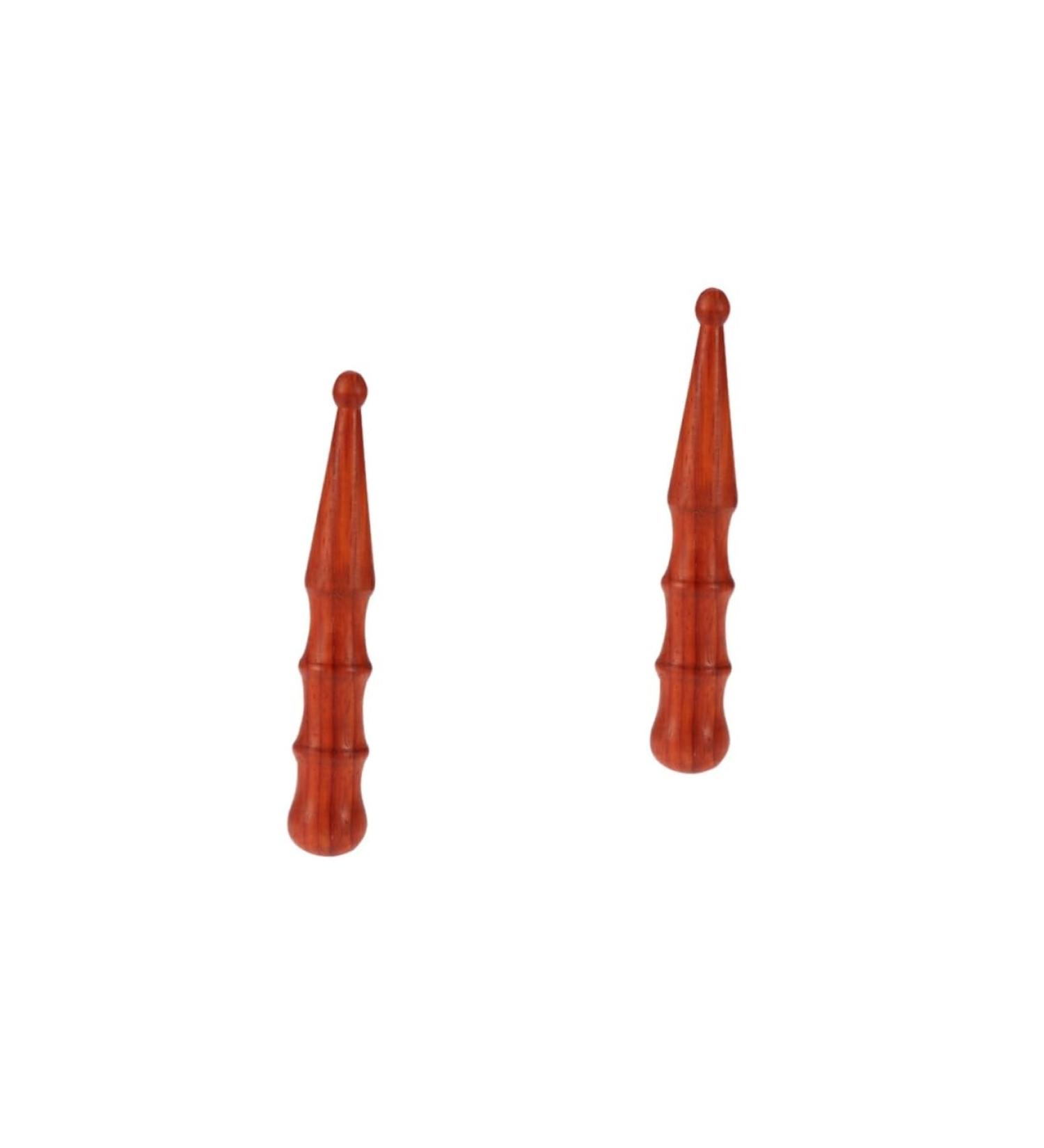 2-Piece Foot Massage Device Set | Acupuncture Face Roller & Travel Sandalwood Tools | Soothing Body Massage Device - Buy Online on GoSupps.com