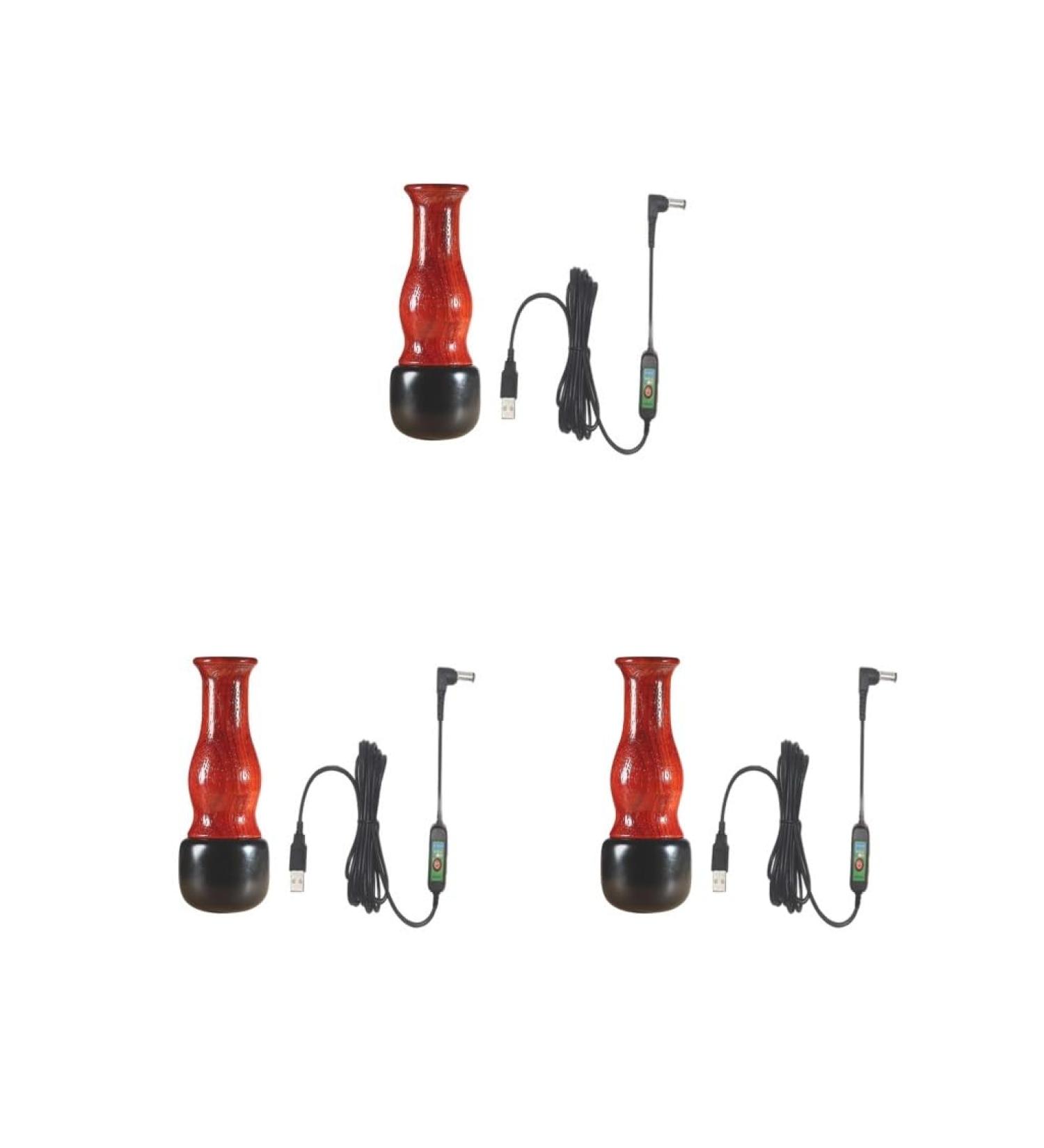 3 Set Electric Scraping Massage Tool - Bianstone Gift for Shoulders & Body (Red) | International Shipping Available - Buy Online on GoSupps.com