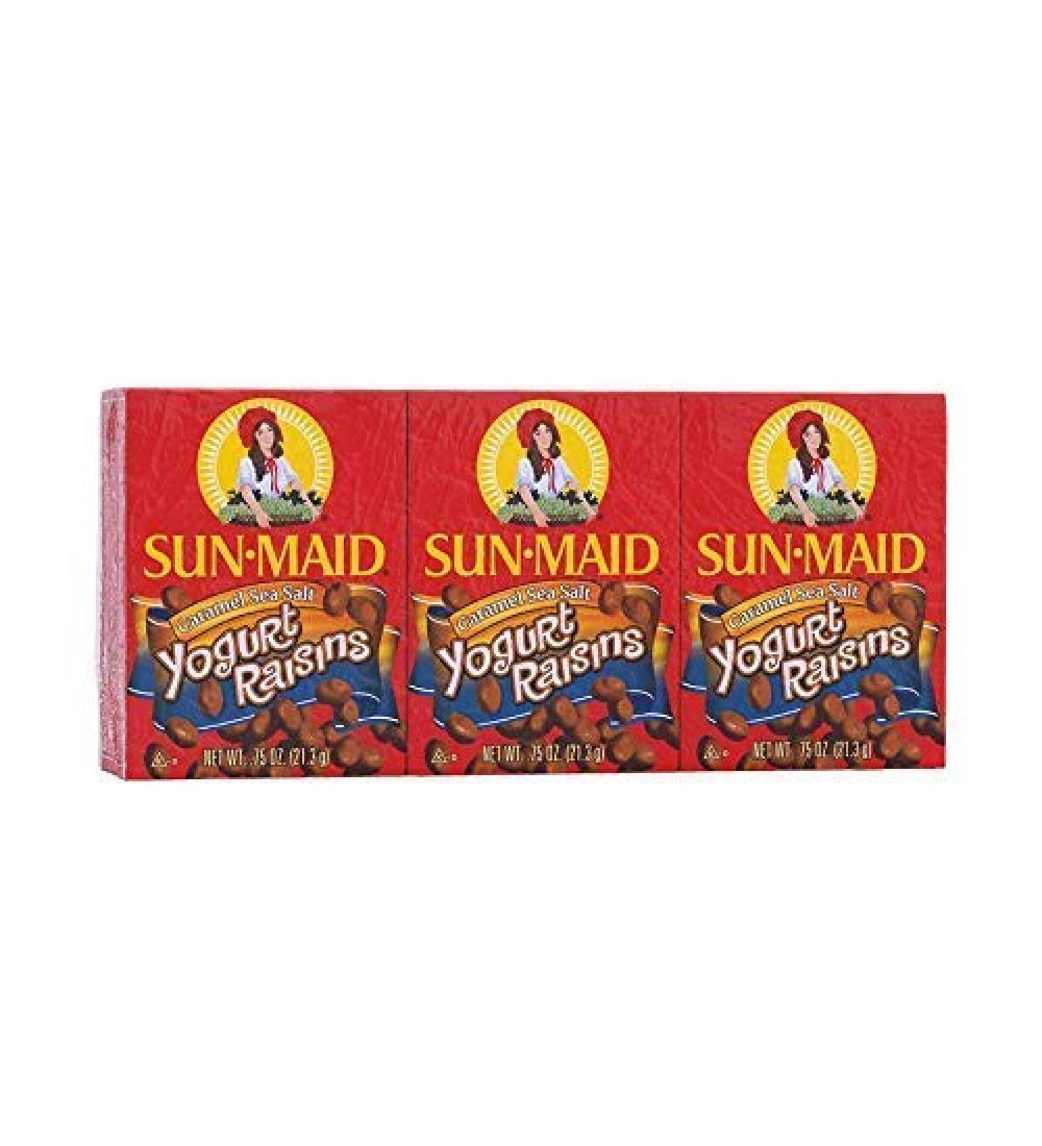 Sun-Maid Sea Salt Caramel Raisins | 0.75 Oz - Gourmet Snack Delight - Buy Online on GoSupps.com
