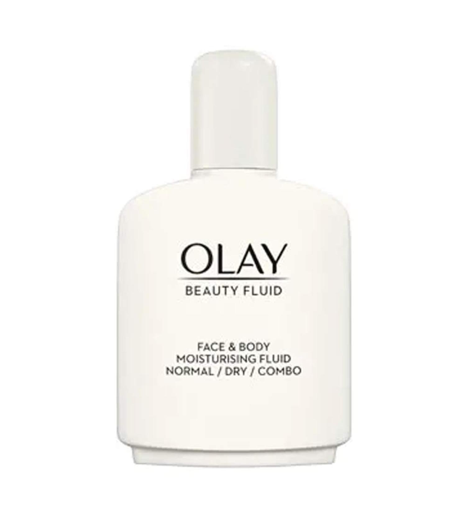 Buy Olaz Beauty Fluid Moisturising Lotion 250g - Ideal for Normal Dry & Combination Skin | International Shipping Available - Buy Online on GoSupps.com