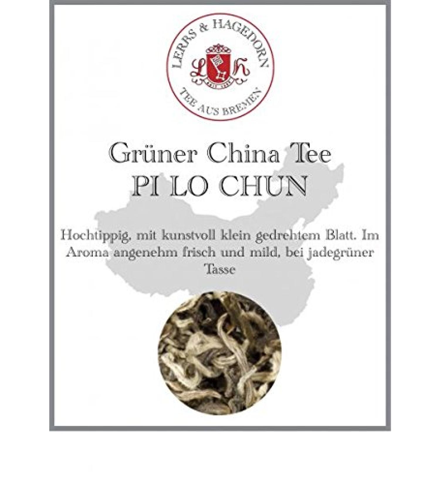  Lerbs & Hagedorn PI LO CUN Green Chinese tea 1 kg - Buy Online on GoSupps.com
