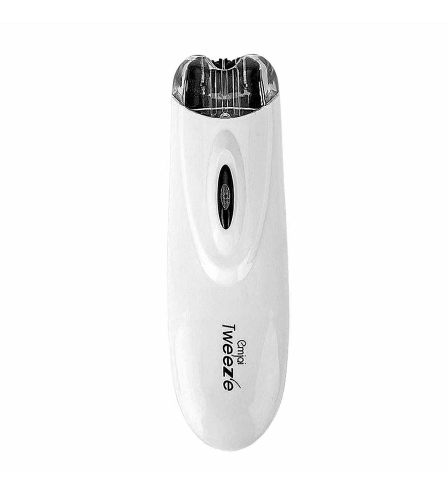Qiningxia Electric Facial Hair Epilator Tweezers - Easy, No Pain Hair Trimming - White & Black - Medium - Buy Online on GoSupps.com