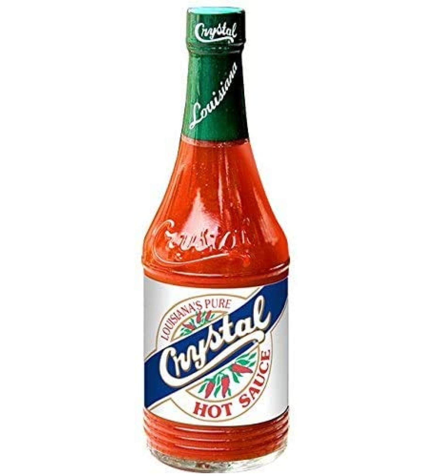 Crystal Louisiana Hot Sauce 355ml Pack of 3