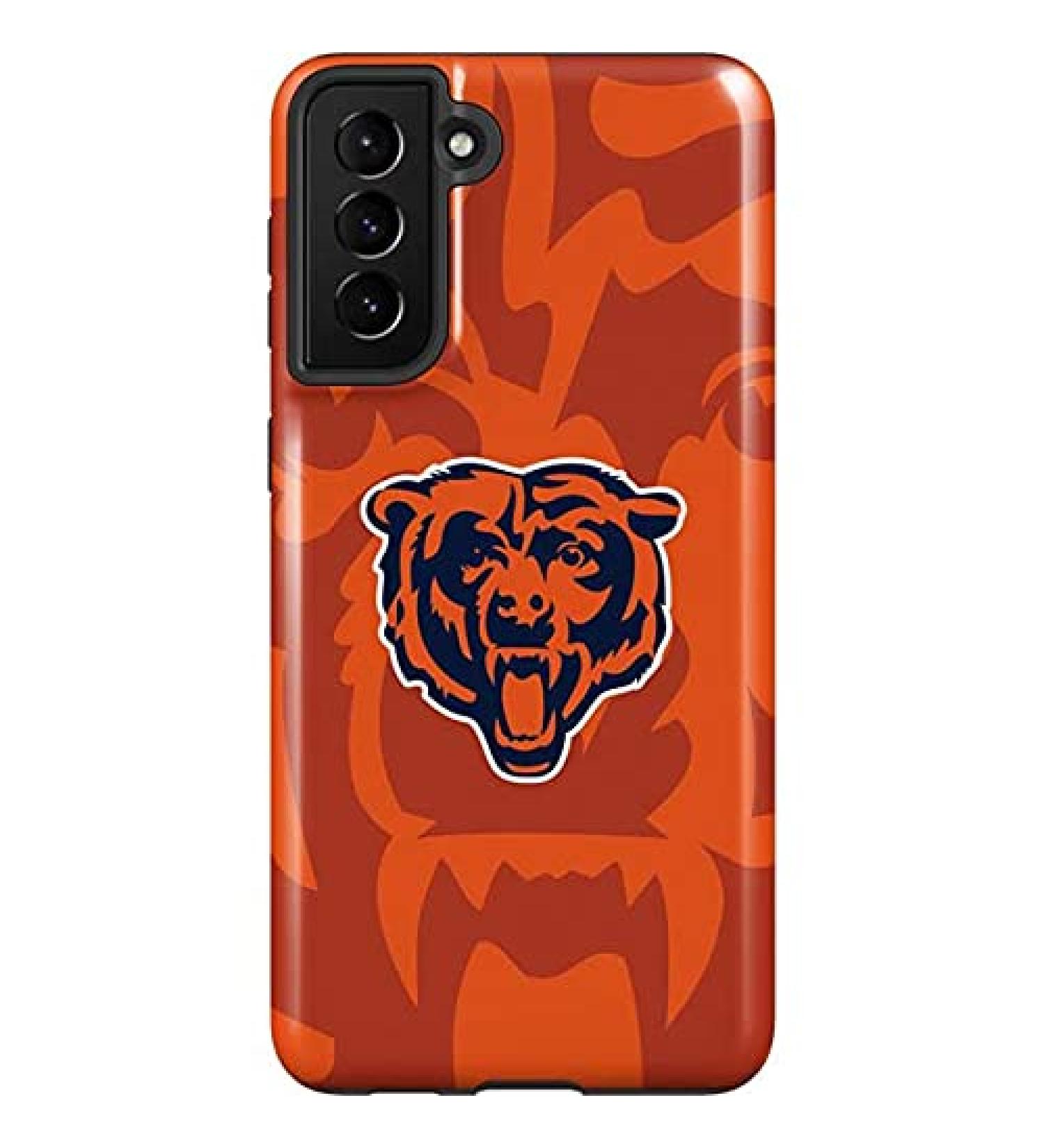 Skinit Pro Samsung Galaxy S21 FE Case - NFL Chicago Bears Double Vision Design - Buy Online on GoSupps.com