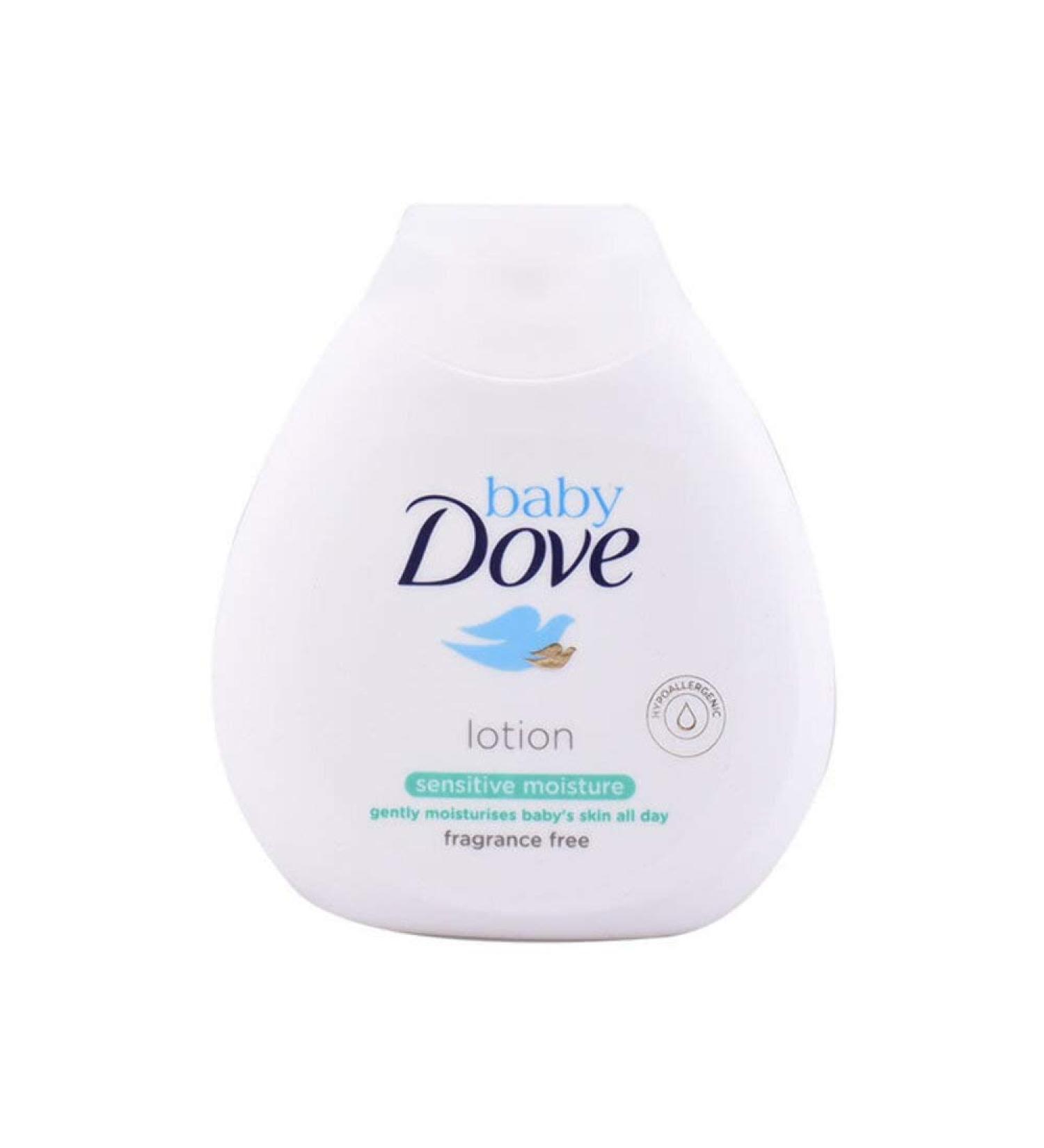 Dove Baby Sensitive Moisture Body Lotion 200ml White (Pack of 4)