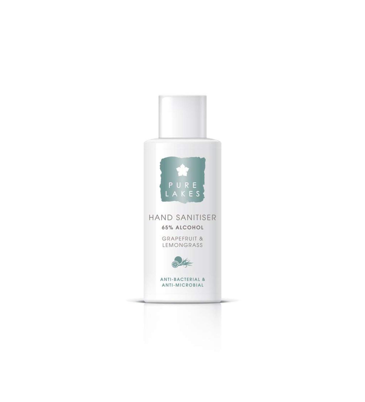 Moisturising Hand Sanitiser with Grapefruit & Lemongrass Essential Oils (100ml)