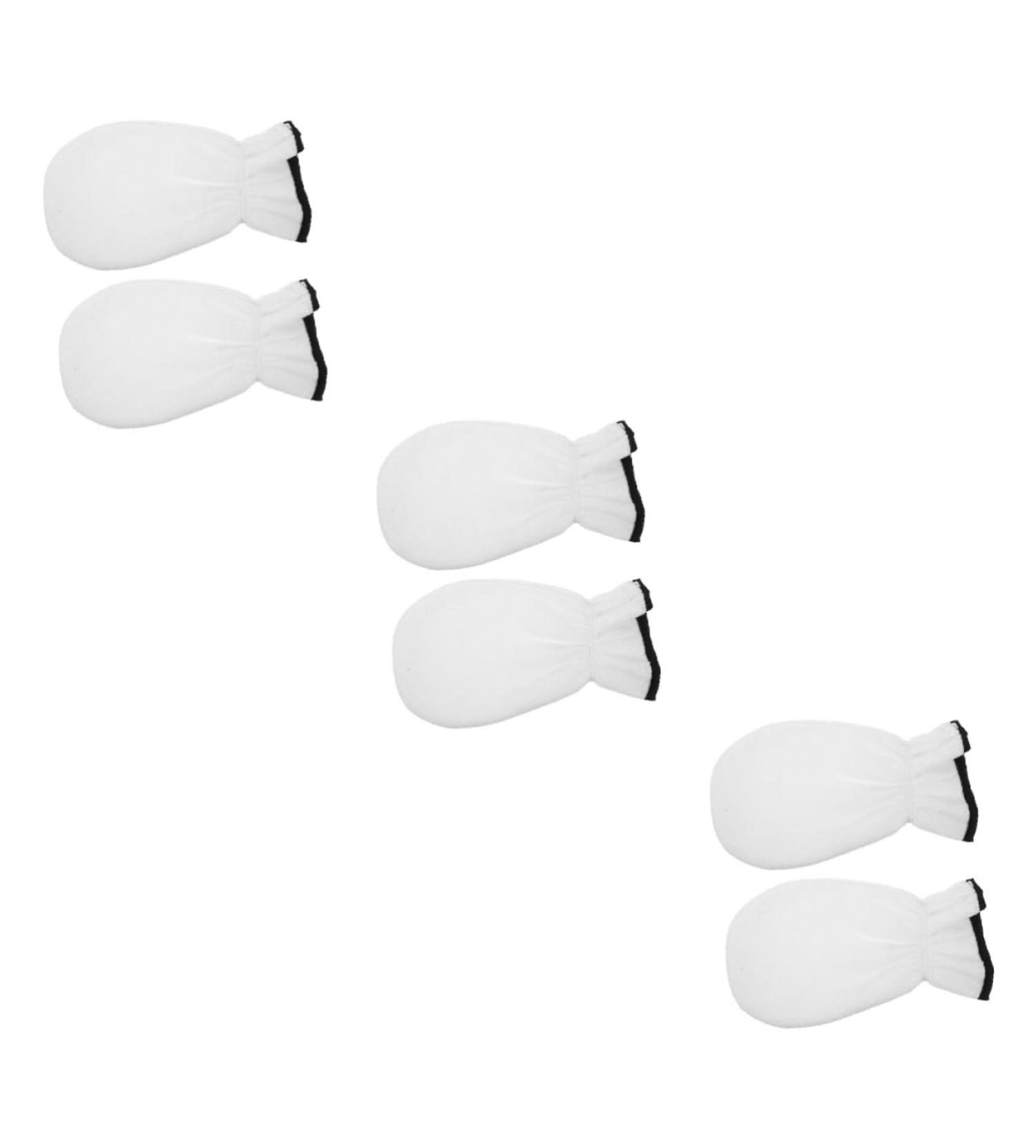 Beaupretty Wax Work Gloves Pairs Essential Oil Paraffin Hand Mitts Moisturizing Hand Spa Paraffin Hand Hand Spa Cover White Polyester Miss hyperthermia Exfoliating Gloves - Buy Online on GoSupps.com