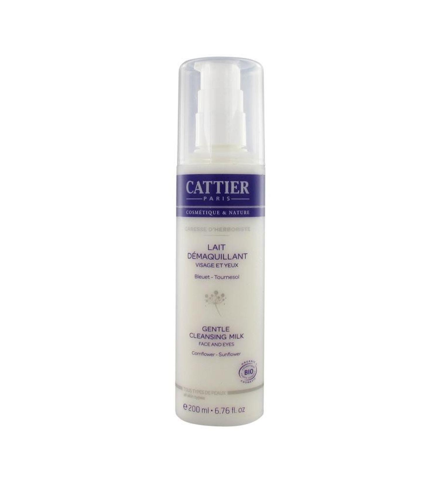 Cattier Caresse d'Herbalist Organic Make-Up Remover Milk 200 ml