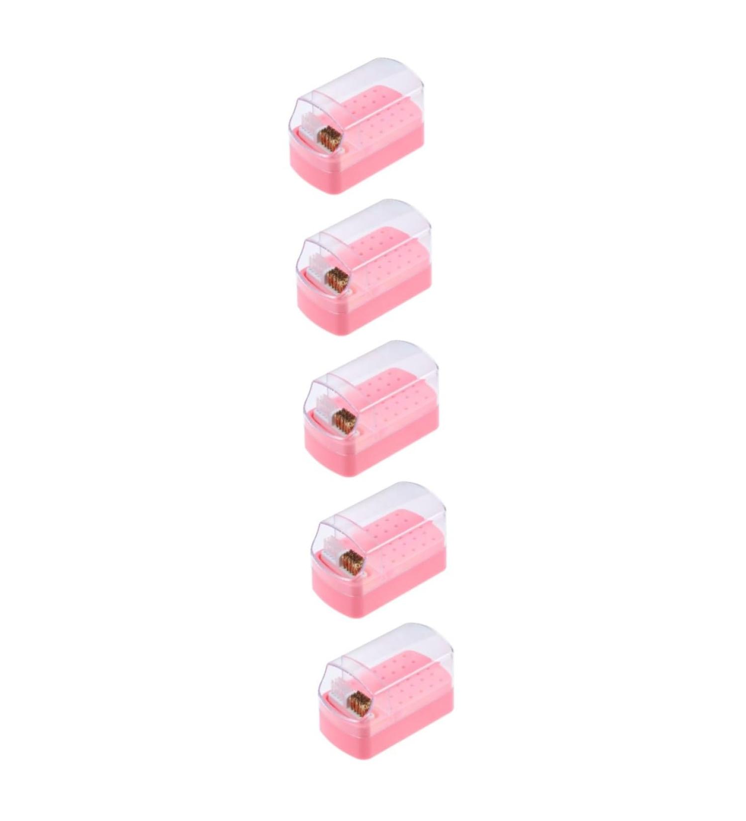 FRCOLOR Nail Grinder Storage Organizer nail polish head box nail tech organizers and nail bit holder bit holder for nails nail organizers nail charm organizer 2 in 1 plastic - Buy Online on GoSupps.com
