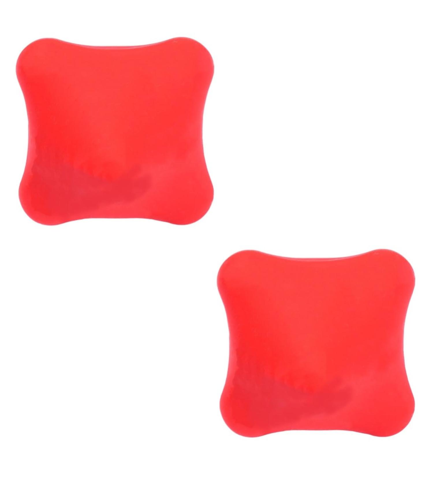 HomsfoU 2-St Toy Power Balls - Red Peanut Massage Roller for Sports Yoga & Fitness (2pcs - 6x6cm) - Buy Online on GoSupps.com