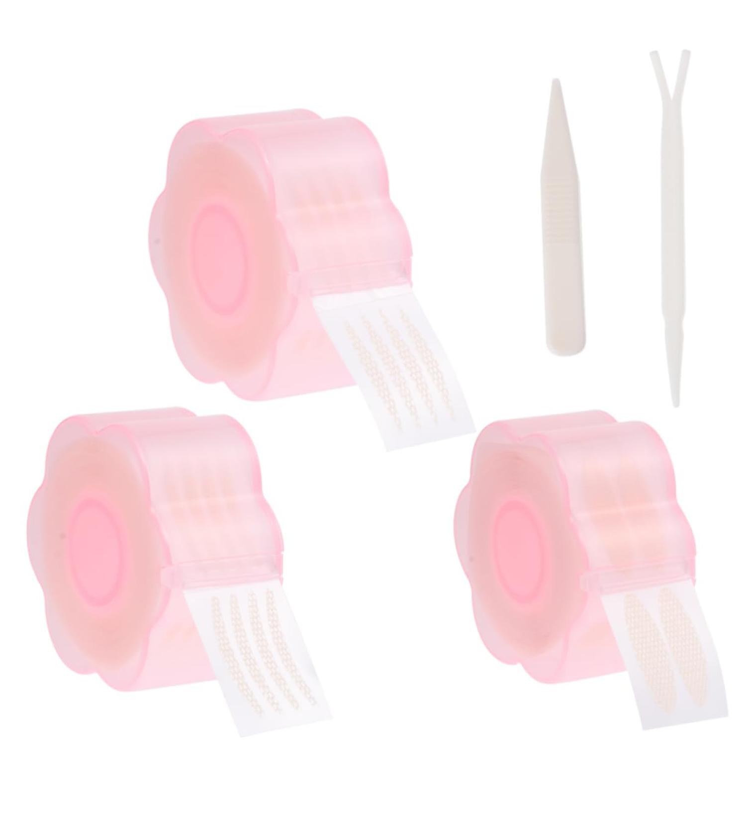 Beavorty 3 double eyelid sticker Double Fold Eyelid Droopy Eyelids Tape Invisible Fold Eyelid Makeup Eyelid Tape Breathable Eyelid Sticker makeup tape beauty stickers Adhesive strip moment - Buy Online on GoSupps.com