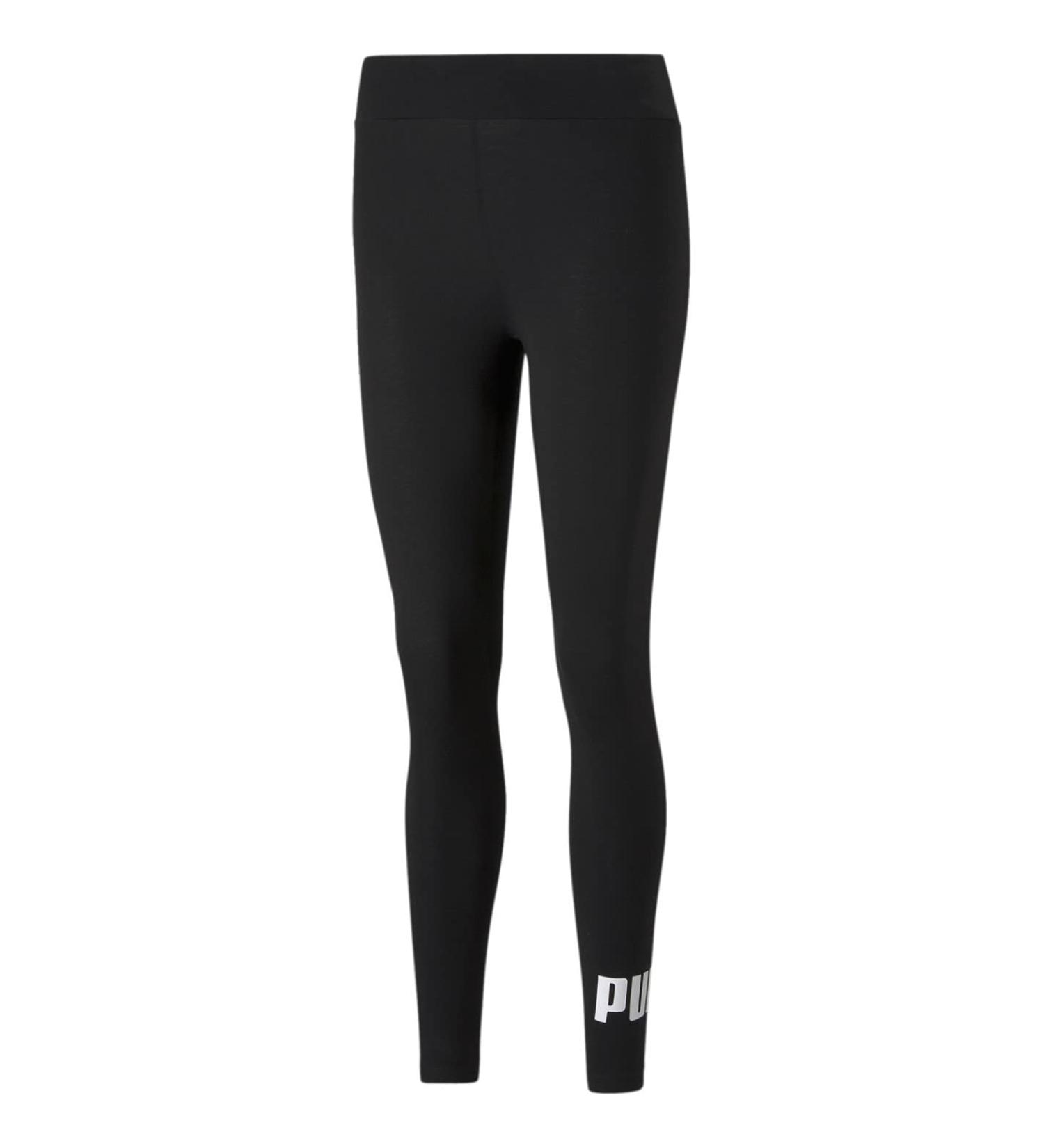 PUMA Women's Ess Logo Leggings - Stylish Comfort in PUMA Black | International Shipping Available - Buy Online on GoSupps.com