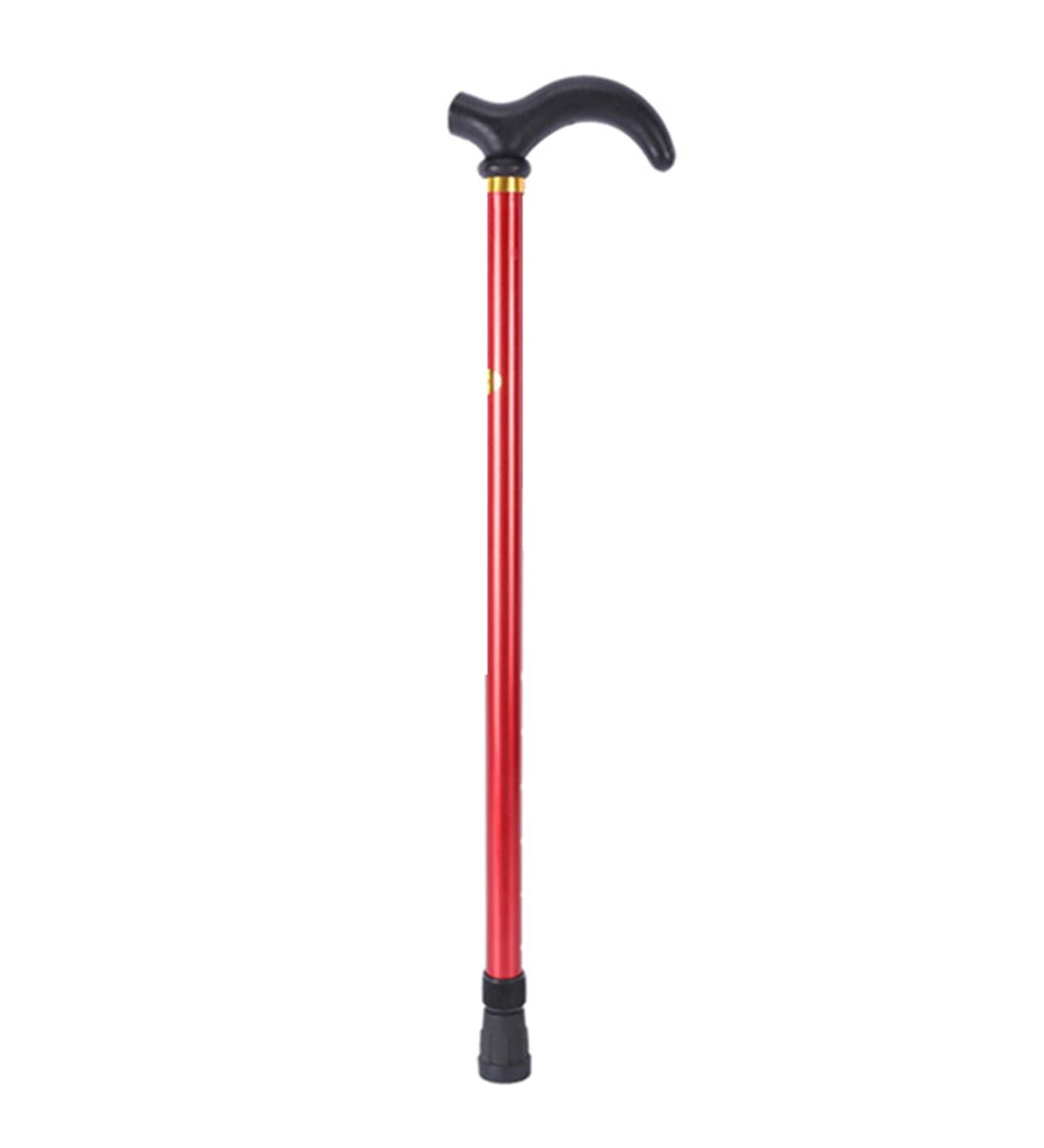 Lightweight Height Adjustable Crutches Teleswalking Stick 6 Colors Hiking Sticks Mobility Aids for Men Women Elderly/Brown Lucky Star - Buy Online on GoSupps.com