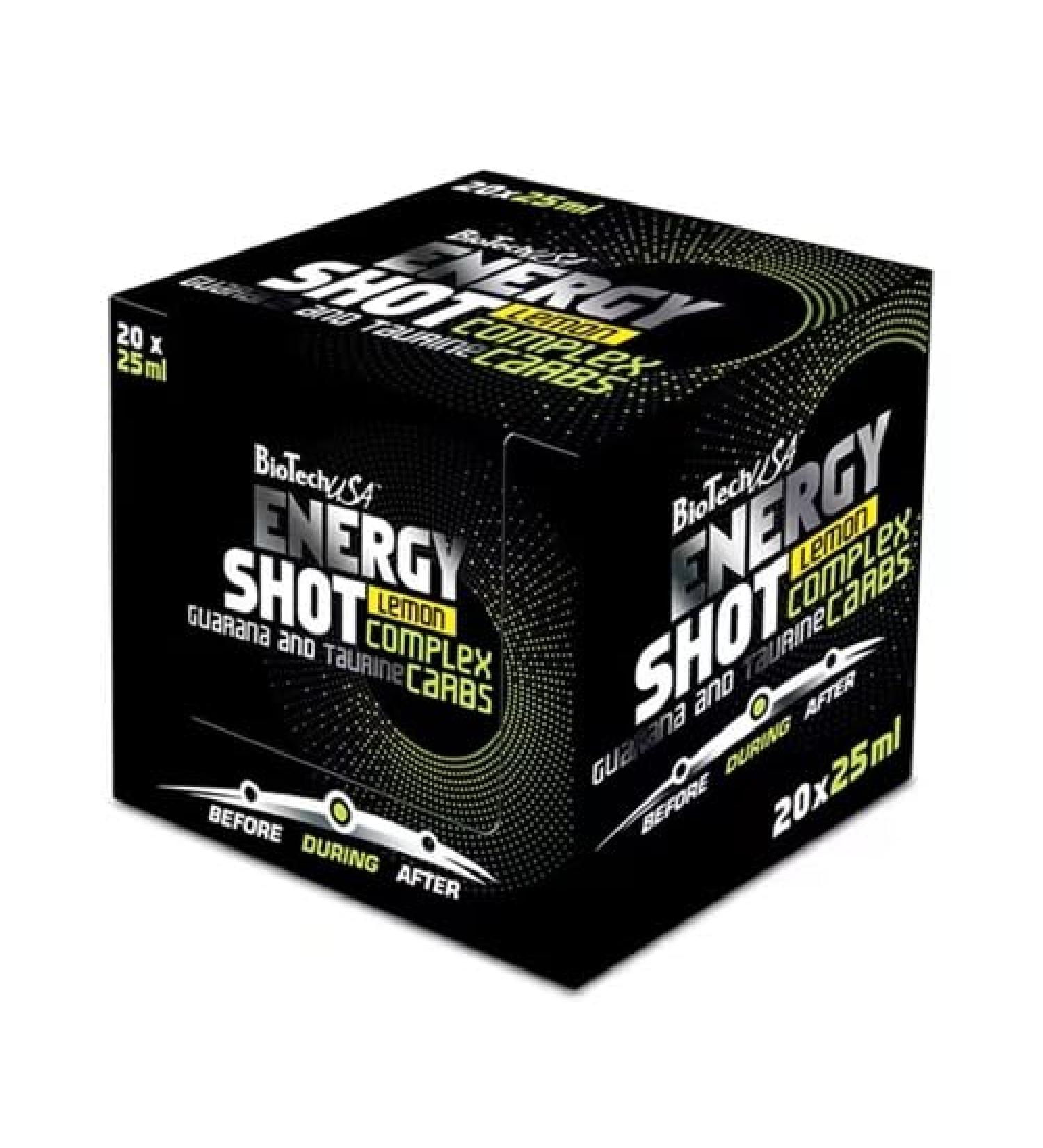 BioTechUSA BioTechUSA Energy Shot Citron 20 x 25 ml