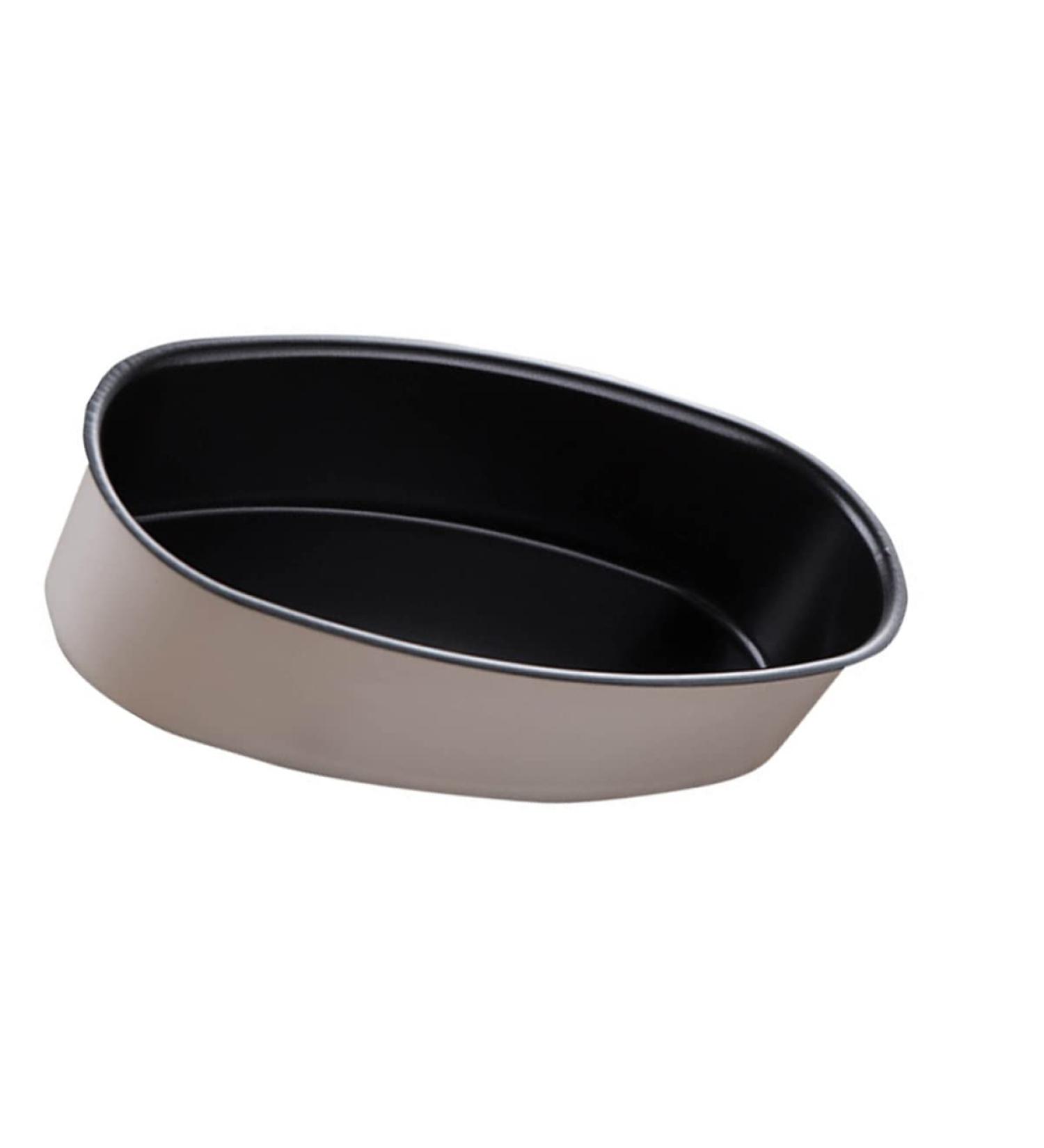 Zerodeko Mold Carbon Steel Cheese Pans Bread Tin Mini Cakes Mini Saucepan Baking Pan Bread Meatloaf Pan Kitchen Baking Tool Toast Loaf Pan Stainless Round Aluminum Alloy Oven D08 Bread Pan Silver 22.5X11.4X5.8CM - Buy Online on GoSupps.com