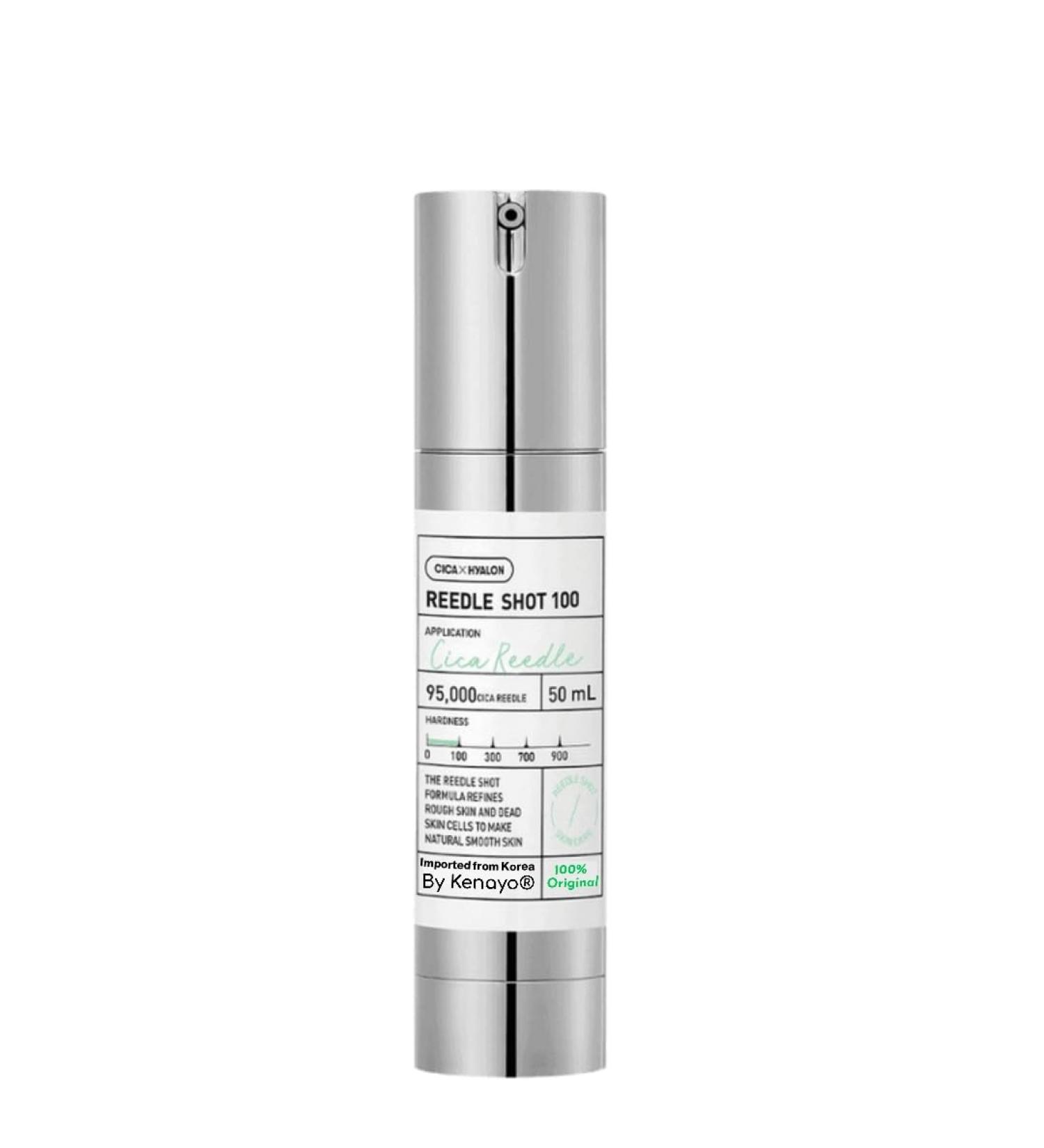 V T Reedle Shot 100 Essence CICA shots | Daily Face Essence for All Skin Types 1.69Fl Oz (50ml) |100% original Imported from Korea by Kenayo - Buy Online on GoSupps.com