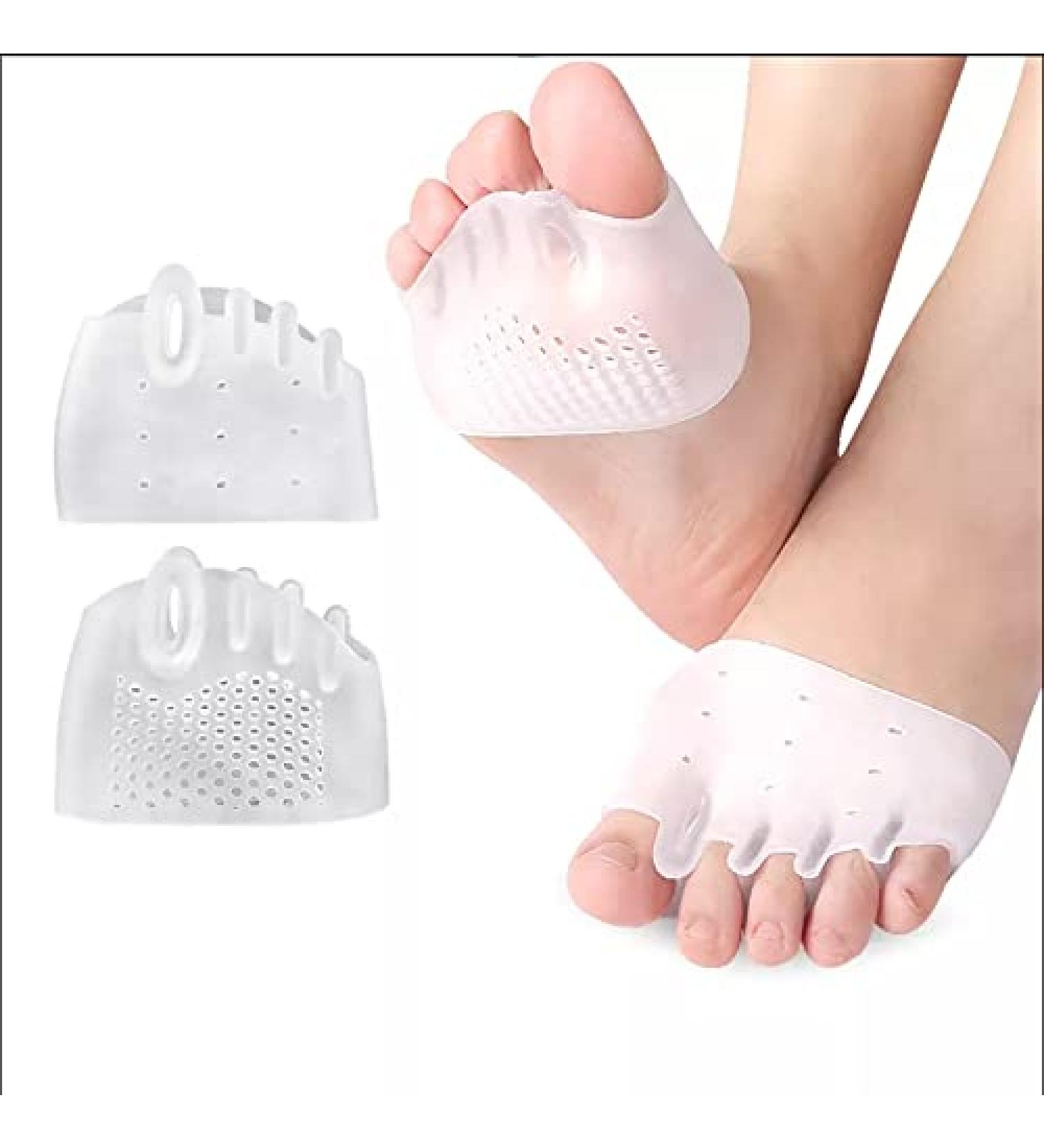 Metatarsal Pads Silicone - 6 Foot Cushions for Metatarsalgia & Morton's Neuroma Relief | Comfortable Heel Pillows for Pain Relief - Buy Now - Buy Online on GoSupps.com
