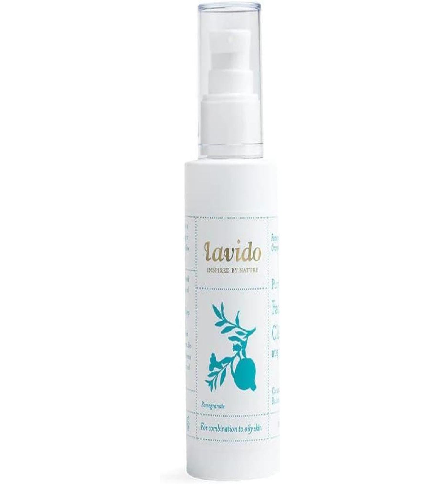 Lavido Natural Hydrating Facial Cleanser | Non-Toxic Skincare for All Skin Types (100 ml - Buy Online on GoSupps.com