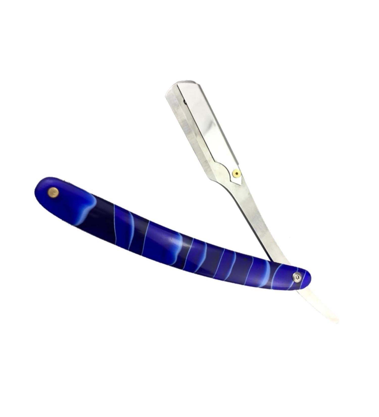 Fomiye Portable Hand Razor for Men - Travel Case Included | Premium Manual Metal Scraper for Beard and Straight Hair - Buy Online on GoSupps.com