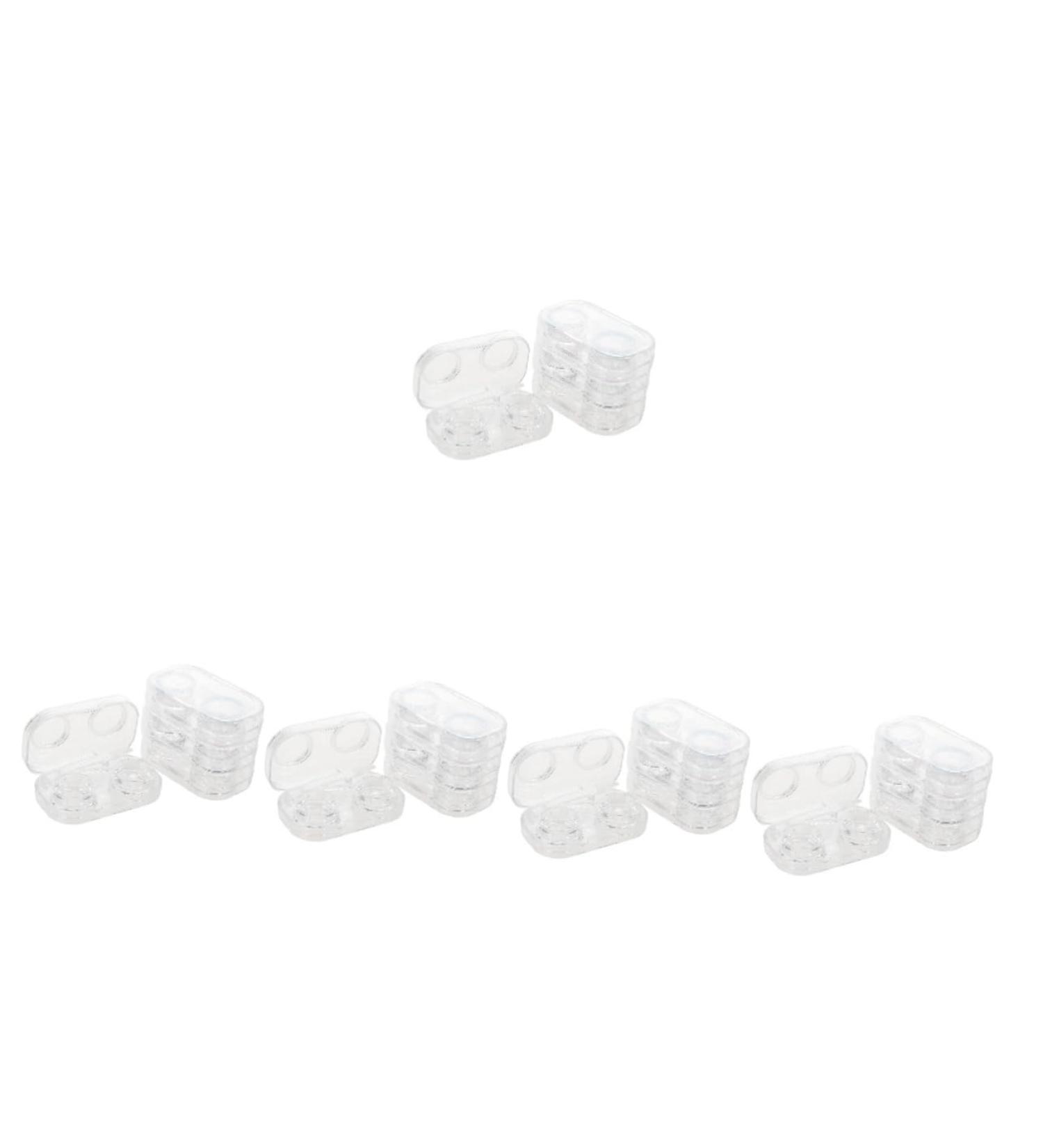 Buy Gatuida 20-Piece Contact Lens & Makeup Container Kit - Travel-Safe Cosmetic Mirror & Screw Cap - International Shipping Available - Buy Online on GoSupps.com
