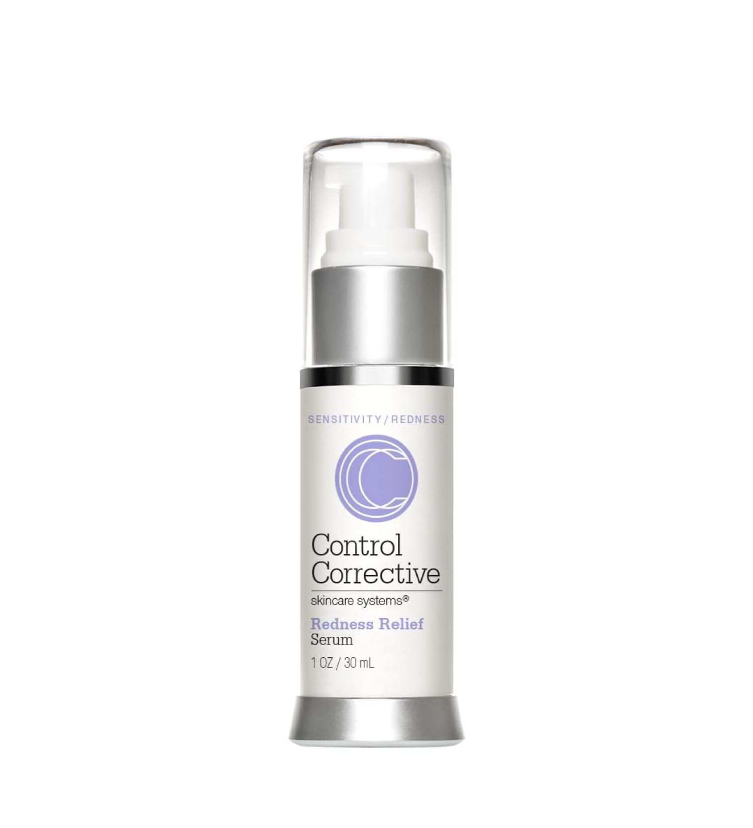 CONTROL CORRECTIVE Redness Relief Serum - Calming Botanical Extracts & Vitamins for Sensitive Skin | Hydrates Strengthens No Parabens Japanese Green Tea - Buy Online on GoSupps.com