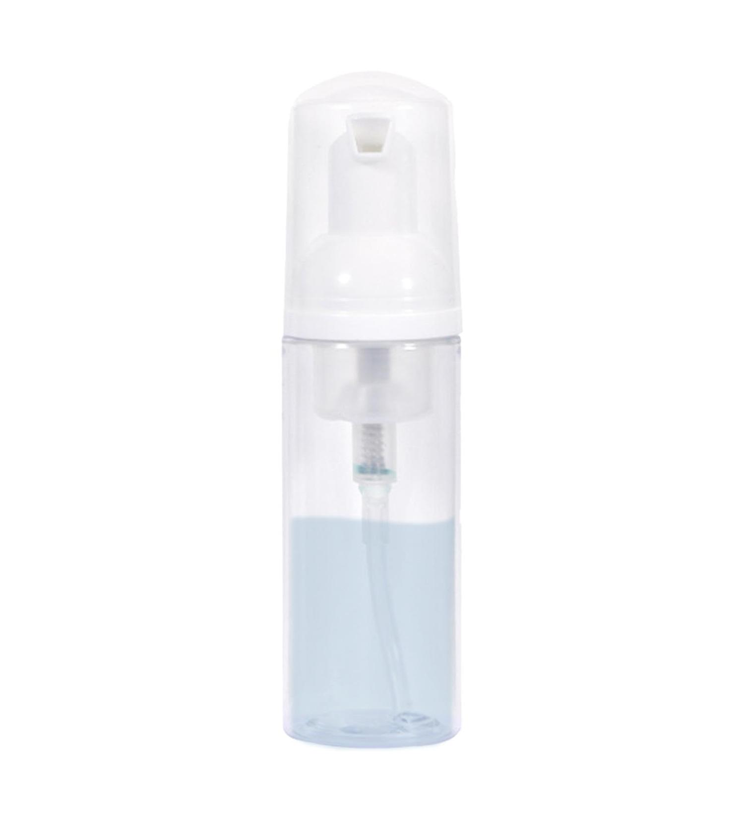 Mousse Foam Pump Bottle - Transparent Empty Spray Bottle - Shampoo Foam Refillable Container for Cleansing Cream Hair Essence - Buy Online on GoSupps.com