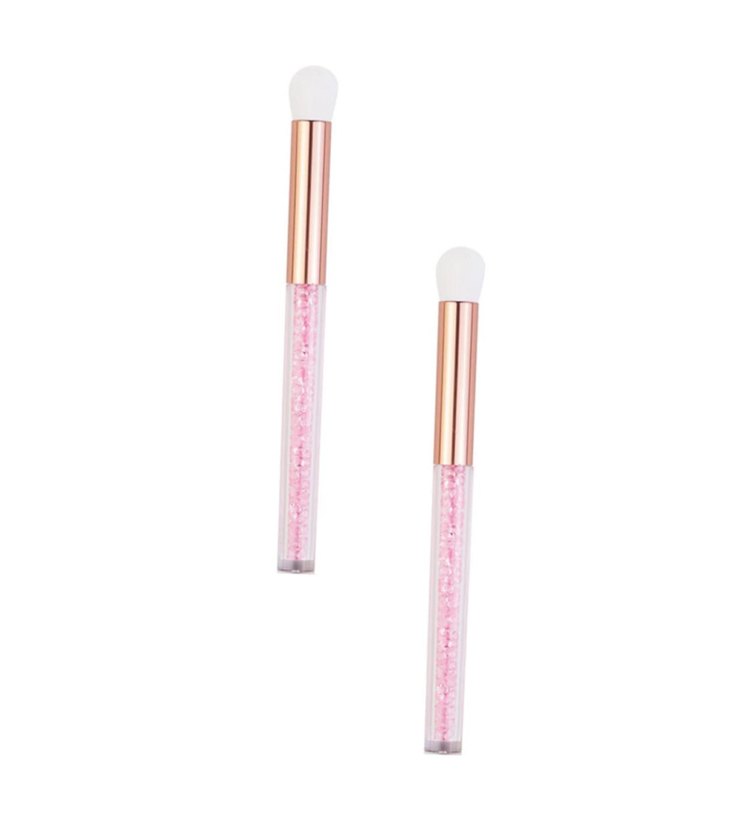 Outanaya 2pcs Nose Brush Beauty Accessories Bling Sunglasses Womens Beauty Eye Artificial Fiber Wool Pink - Buy Online on GoSupps.com