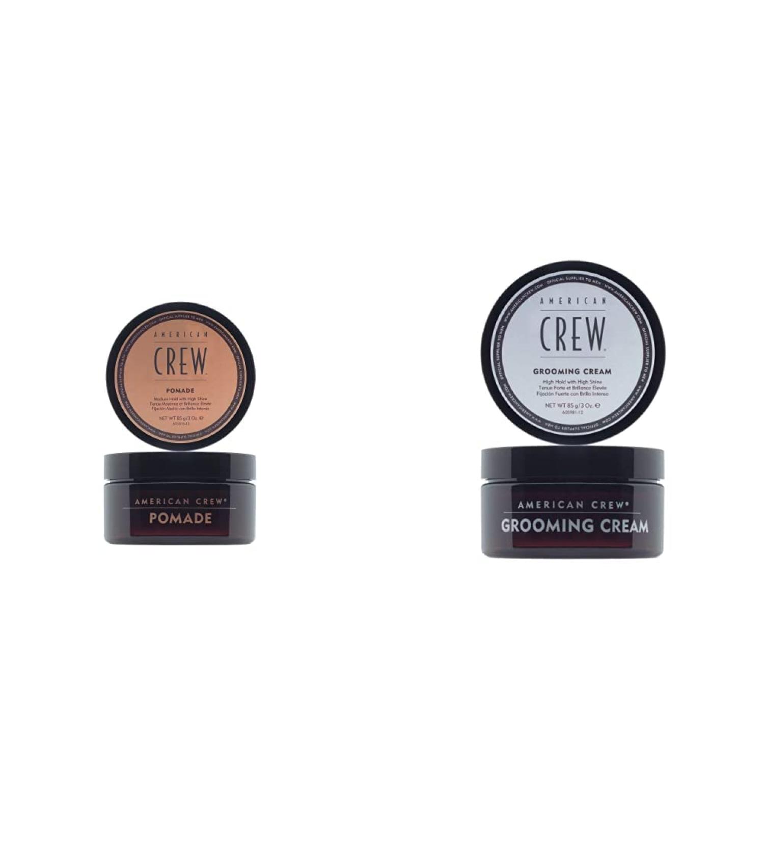 AMERICAN CREW Cire Fixation Souple Brillance Elev e 85ml & Cire Fixation Forte Brillance Extr me 85ml - Buy Online on GoSupps.com